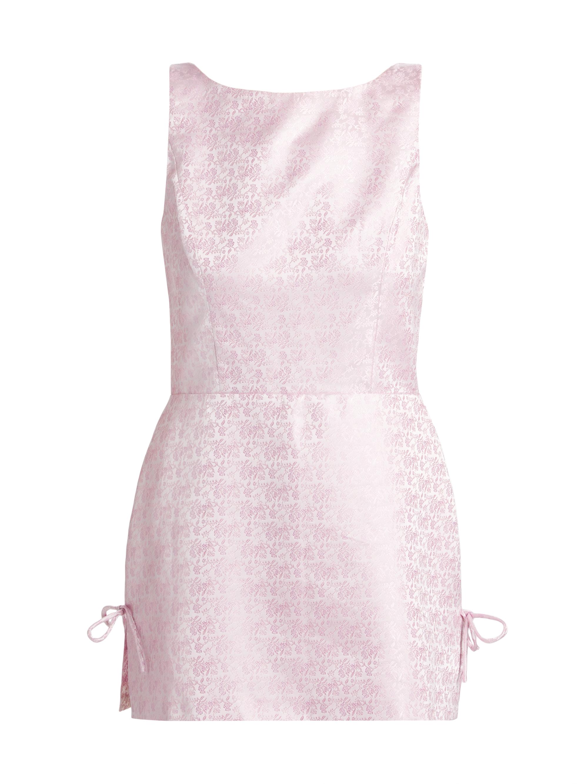 Amanda Uprichard Women's Avelina Floral Brocade Skort Romper - Lotus