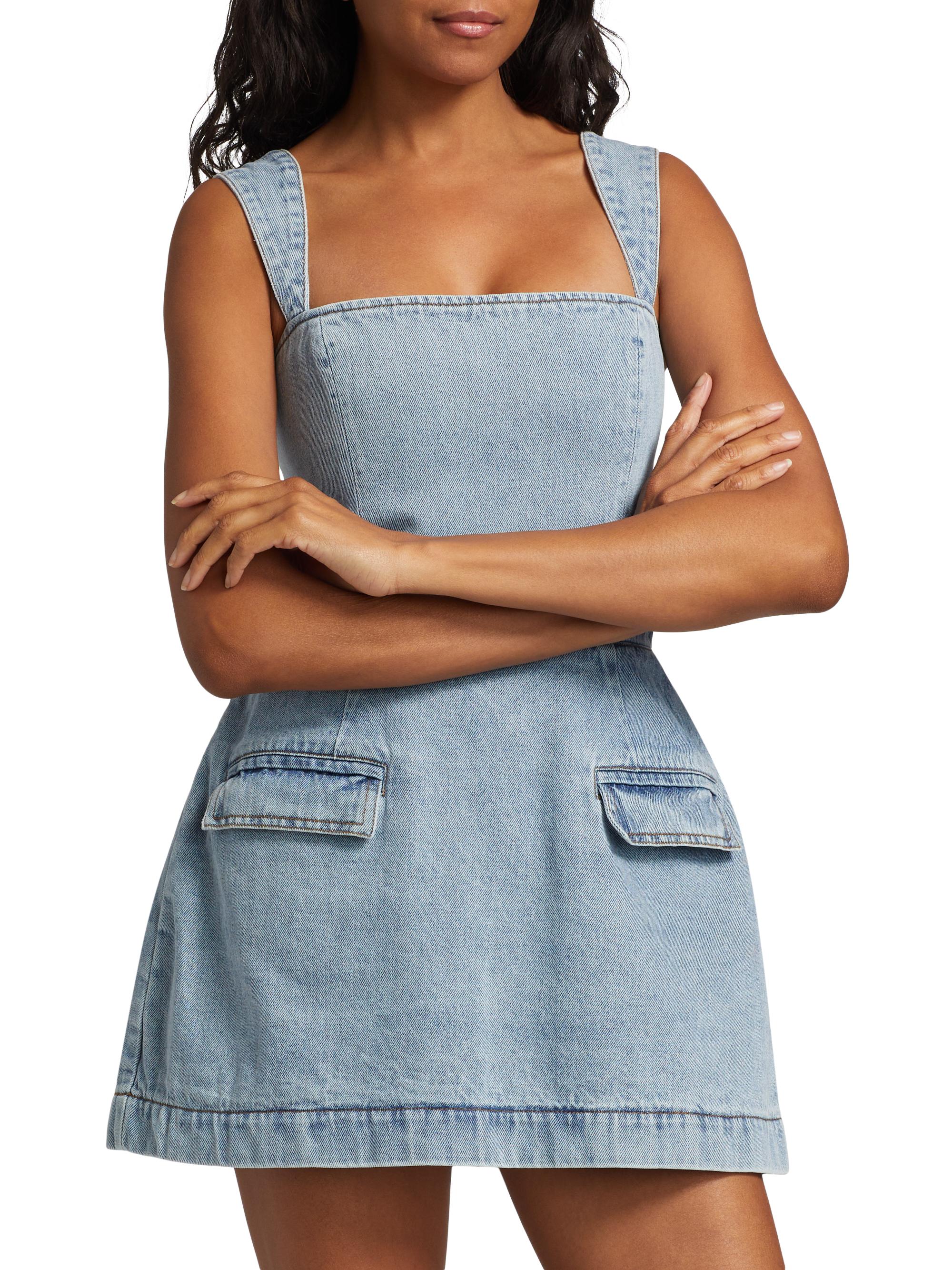Bethany Denim A-Line Romper