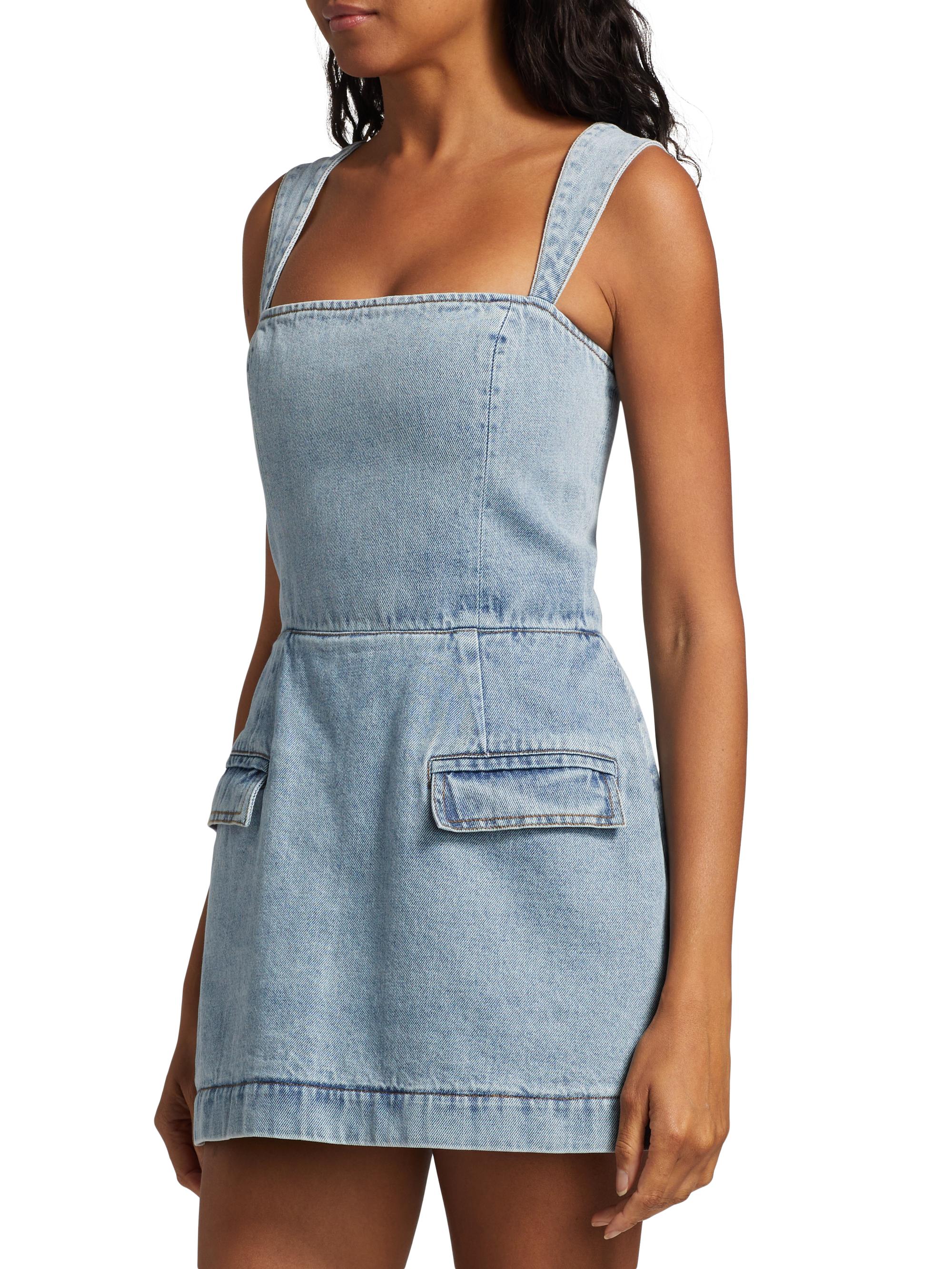 Bethany Denim A-Line Romper