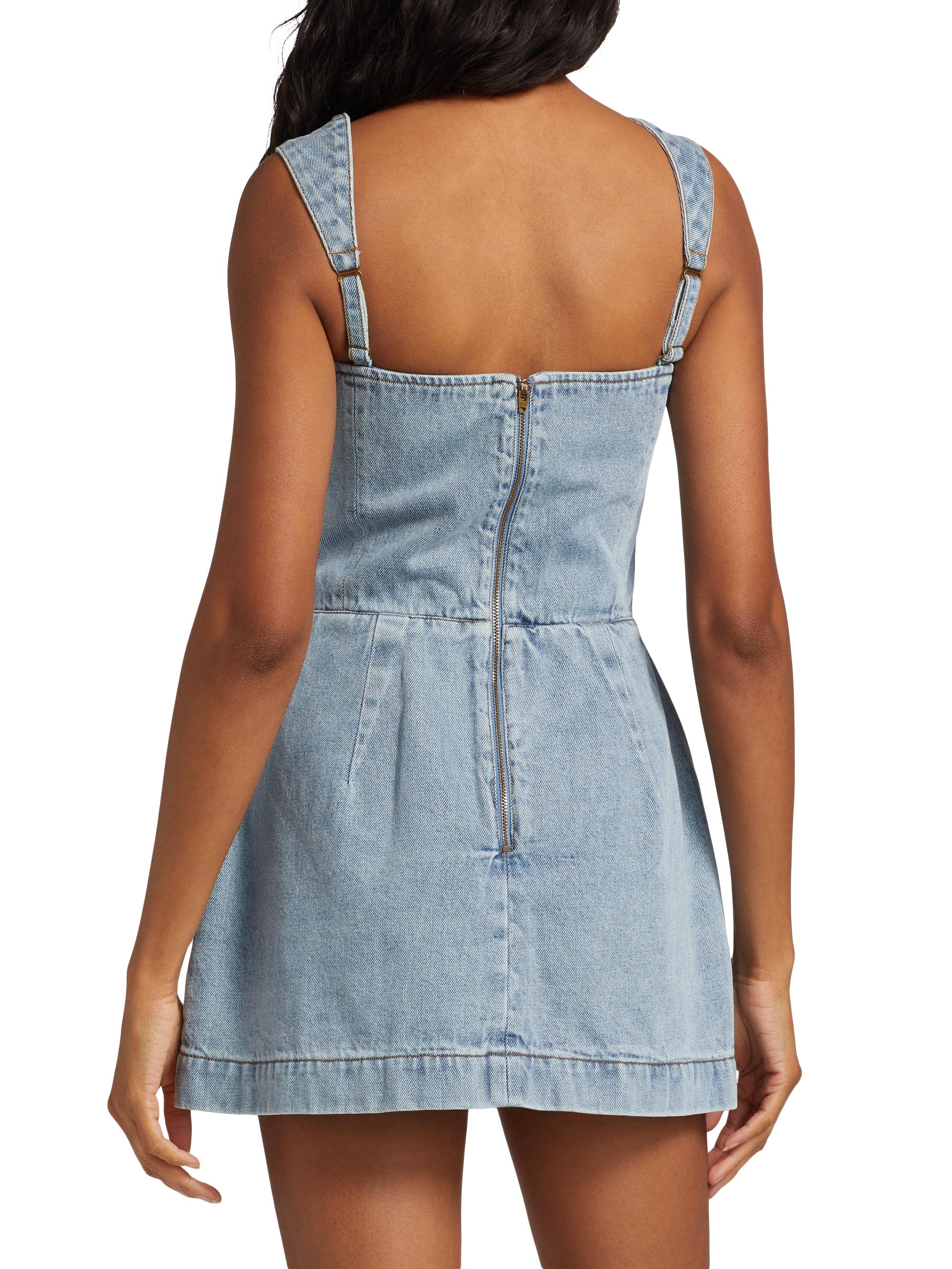 Bethany Denim A-Line Romper