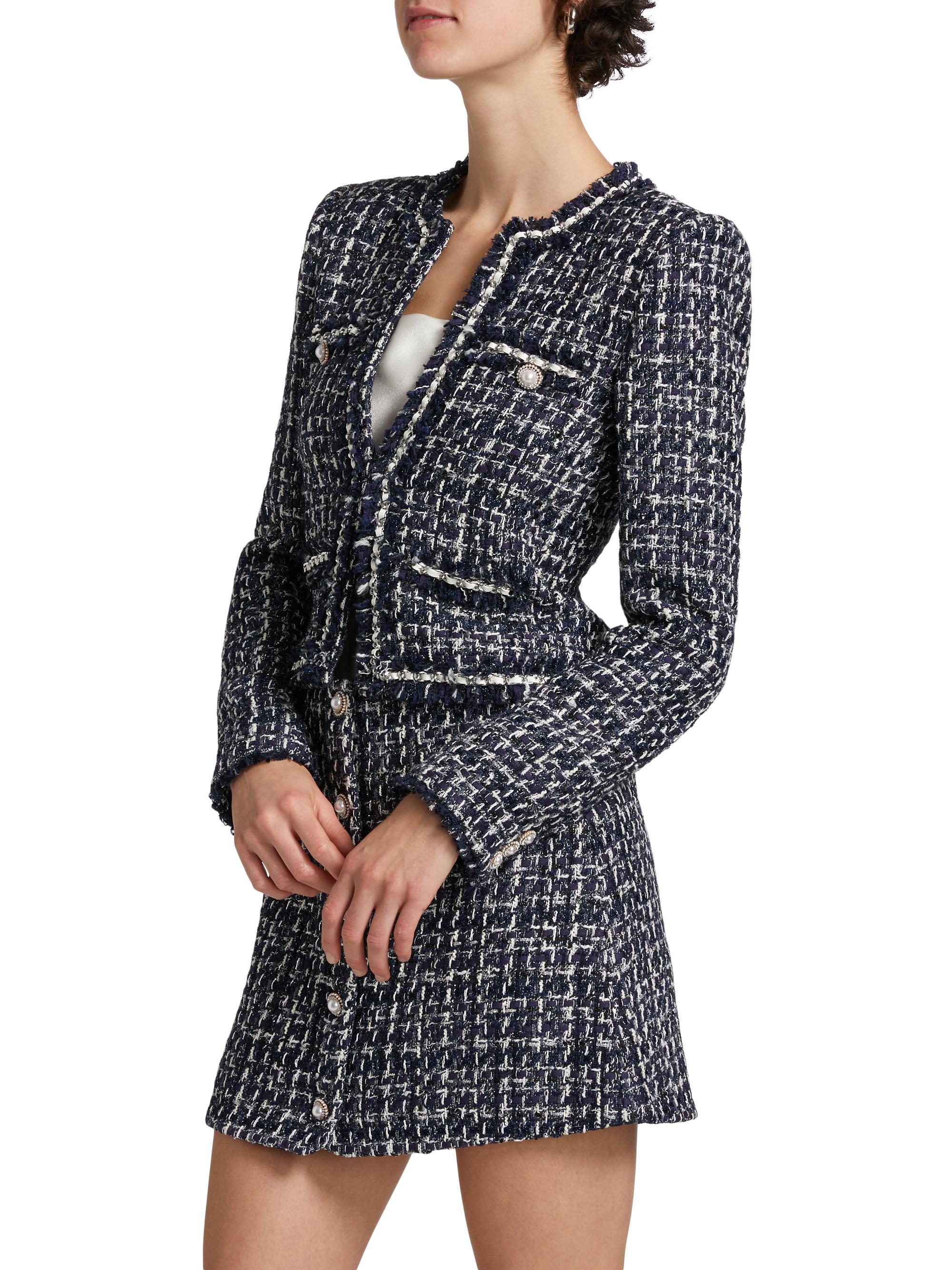 Generation Love Betsy Buttoned Tweed Jacket | Saks Fifth Avenue