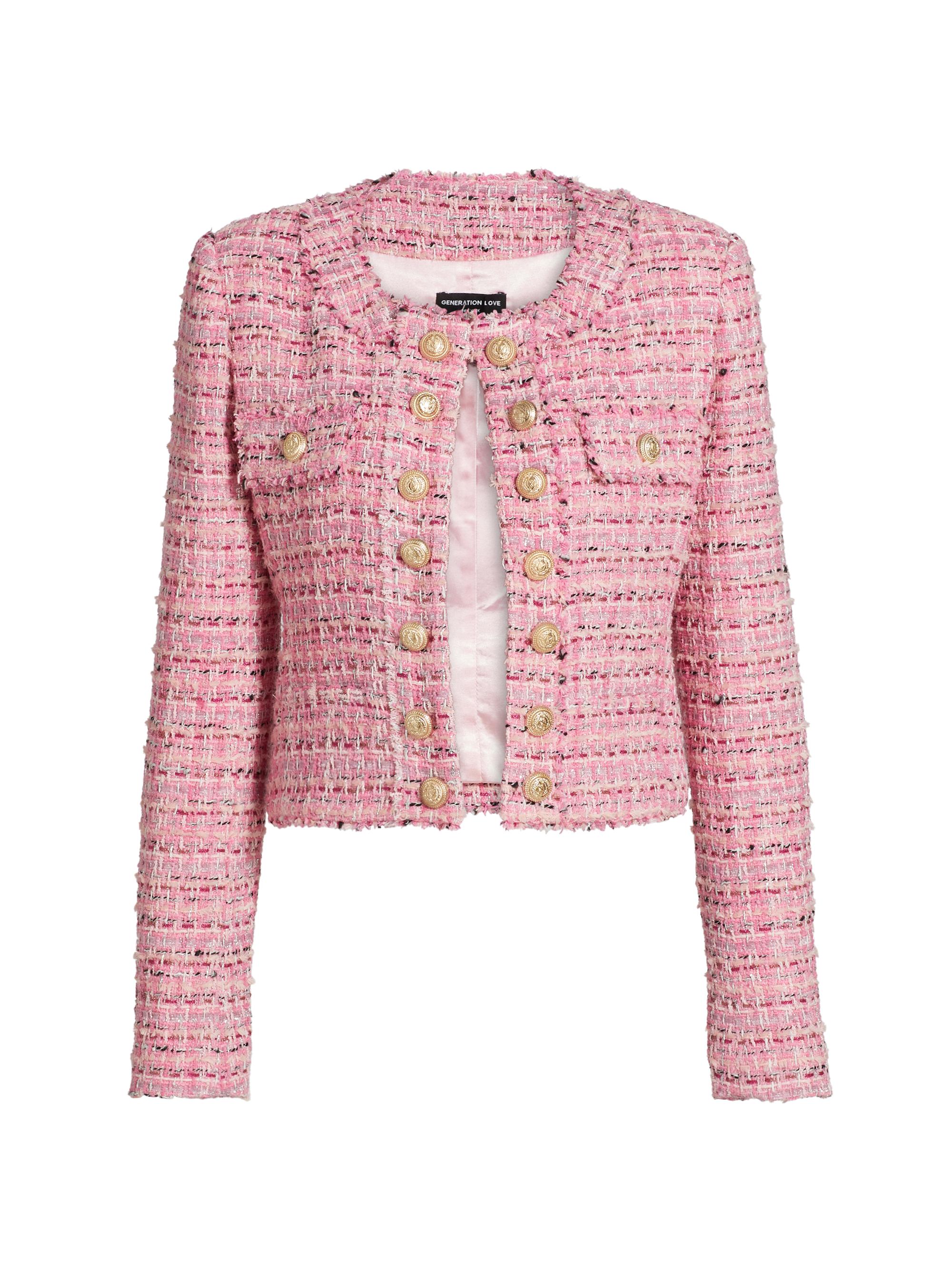 Generation Love Karson Tweed Jacket | Saks Fifth Avenue