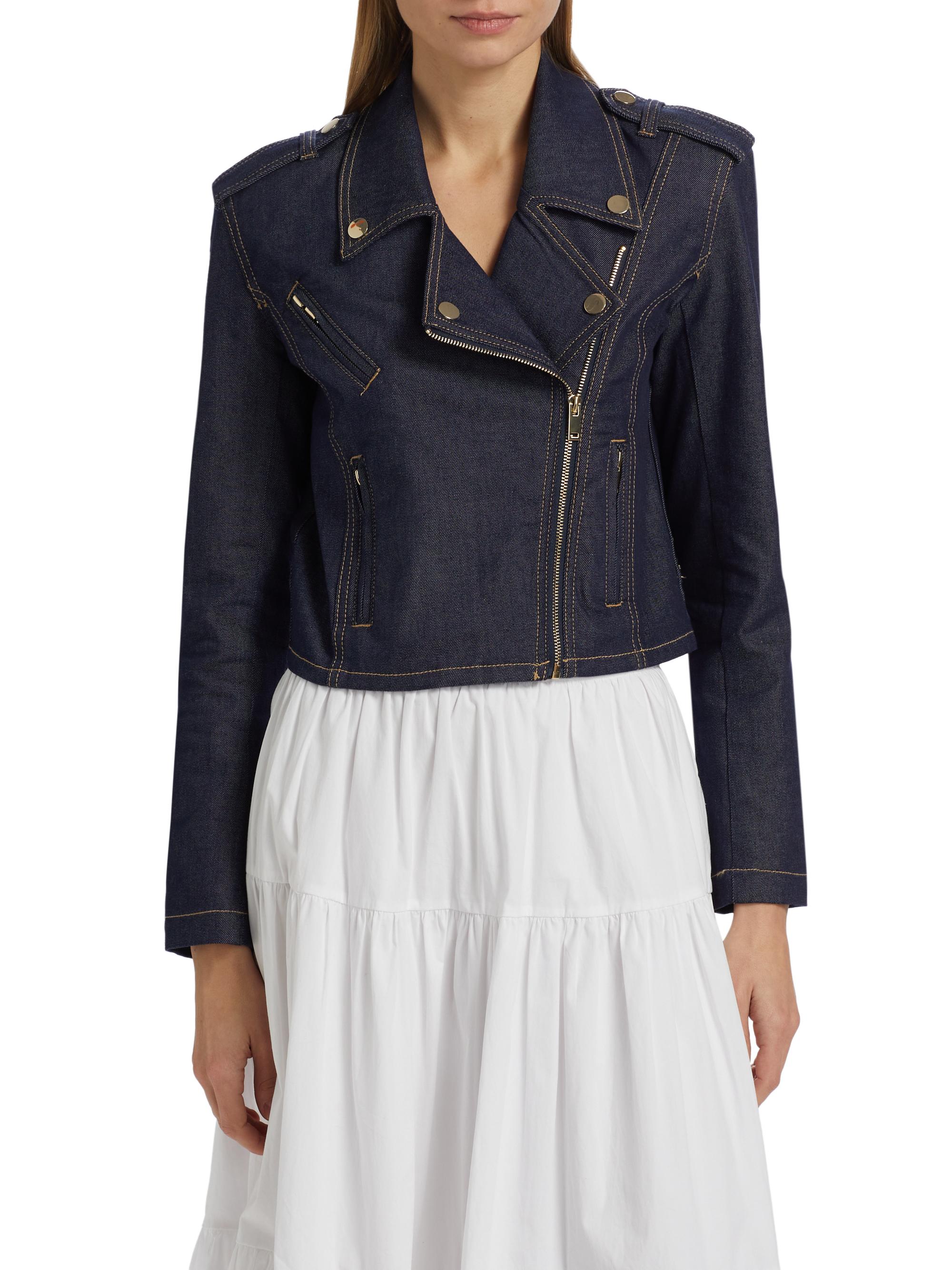 Generation Love Cosita Denim Moto Jacket | Saks Fifth Avenue