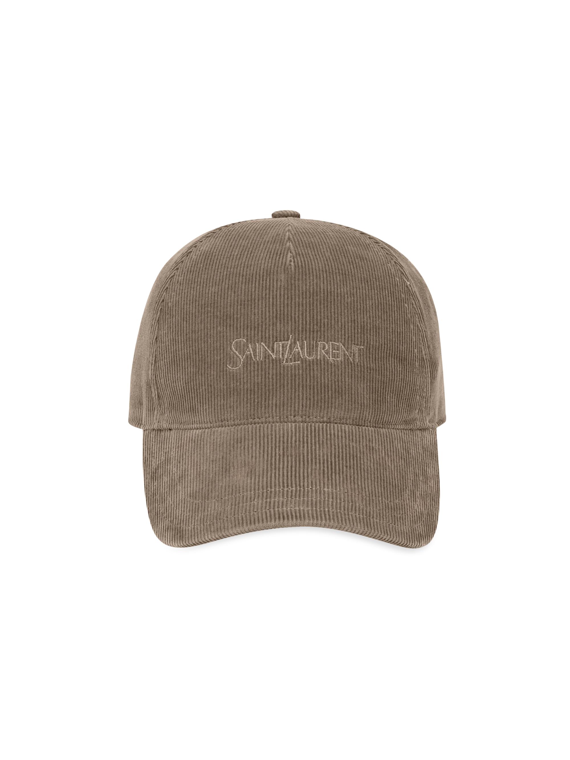 Saint Laurent Cap in Corduroy | Saks Fifth Avenue