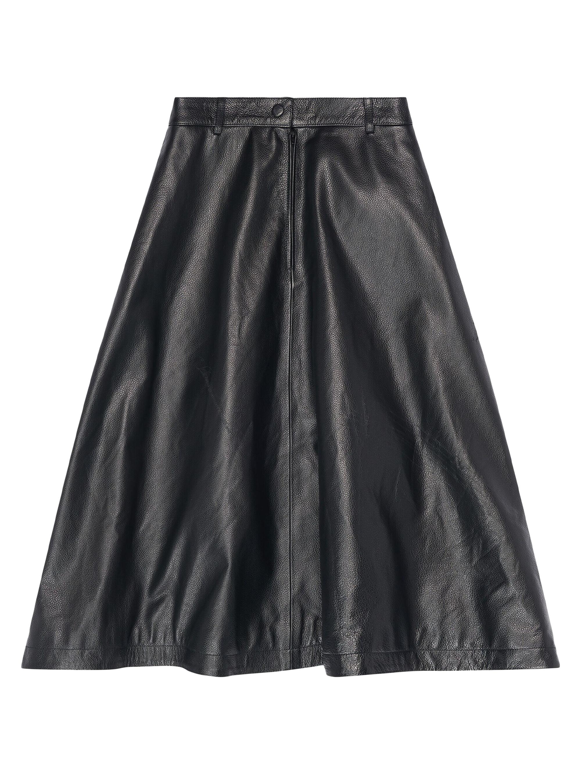 Balenciaga Women's A-Line Skirt - Black