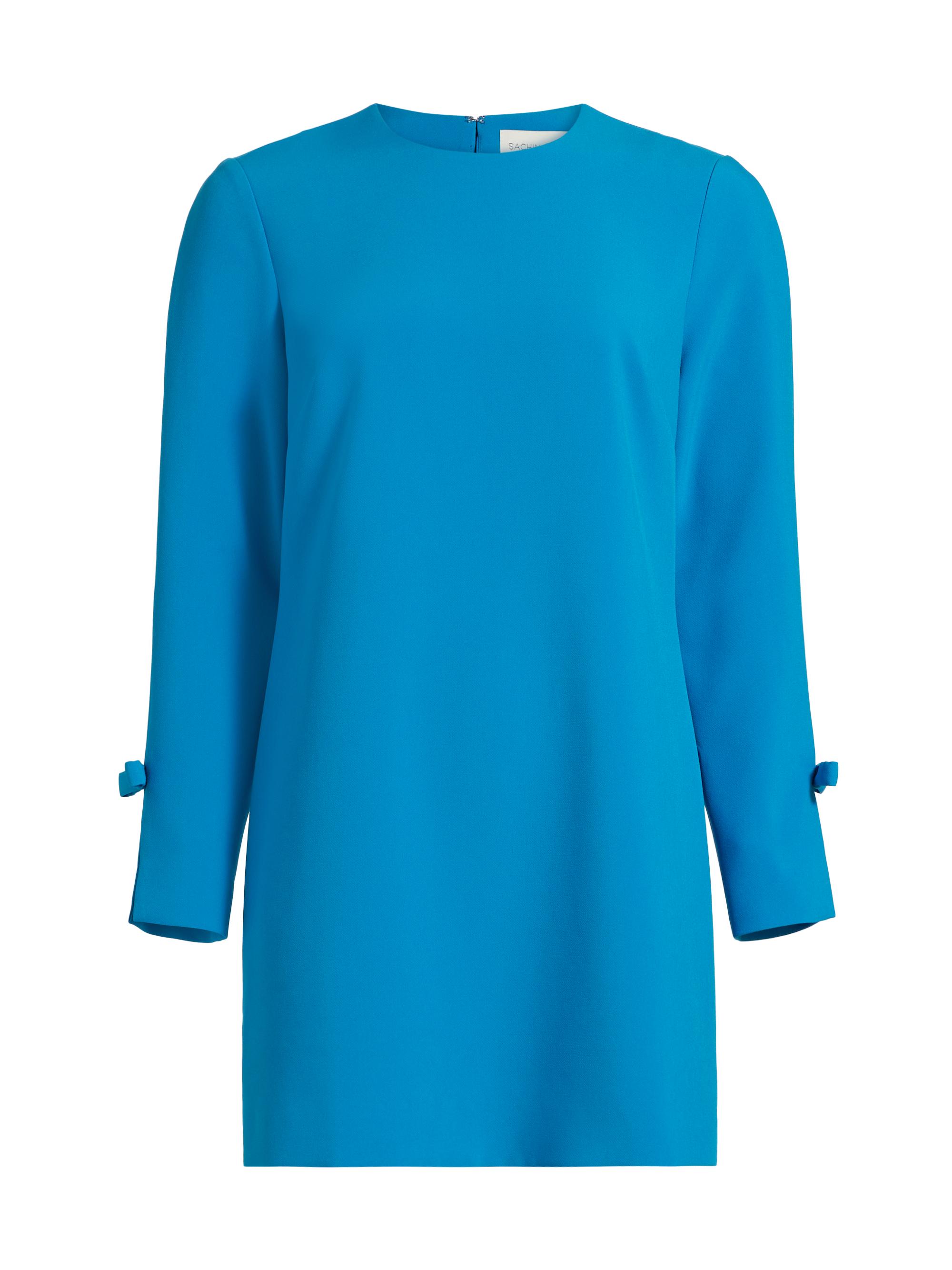 Sachin & Babi Women's Lily Crepe Minidress - Turquoise