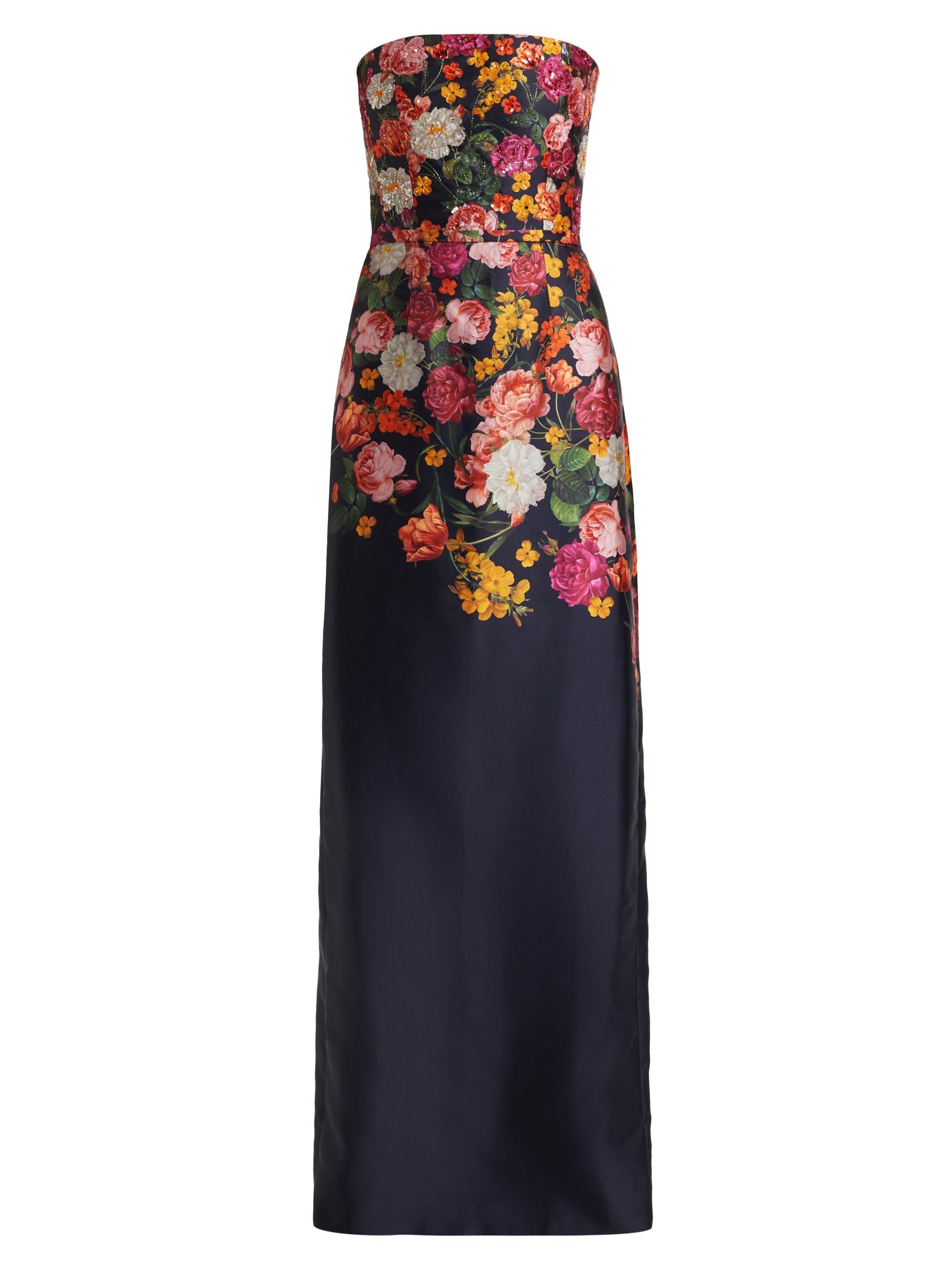 Sachin & Babi Women's Sophia Embellished Floral Gown - Midnights Magic Blooms