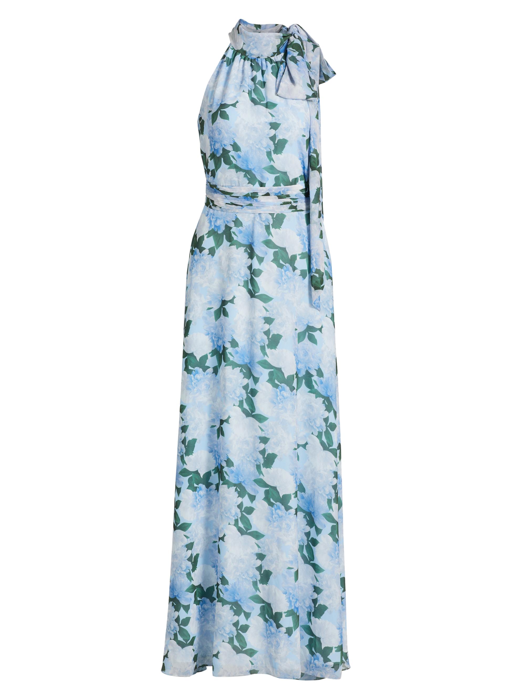 Sachin & Babi Women's Kayla Floral Halterneck Gown - Glacial Peonies