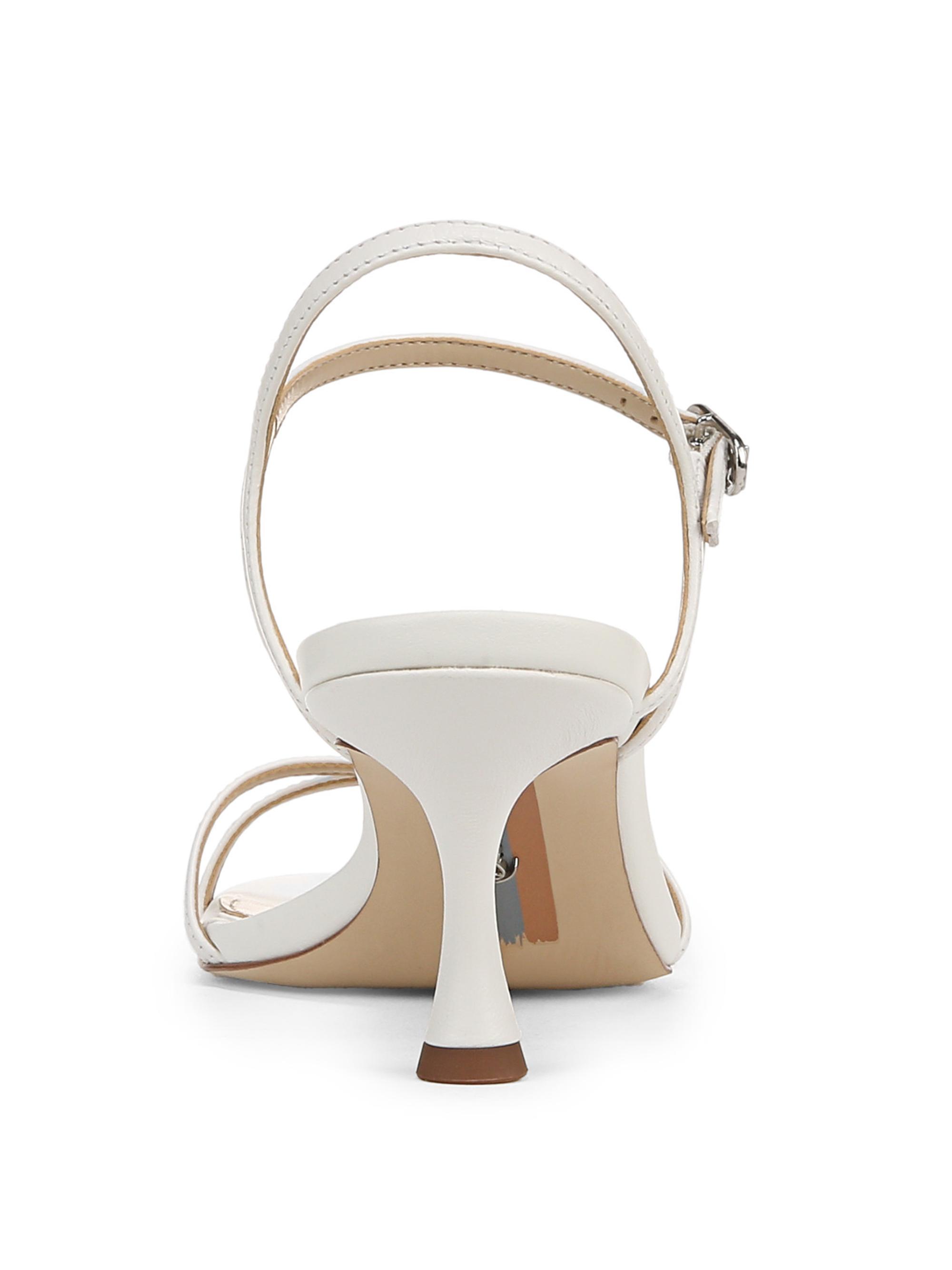 (取寄) サムエデルマン レディース プレスリー Sam Edelman women Presley Spring Blue Sam Edelman Presley 65MM Leather Strappy Sandals | Saks Fifth Avenue