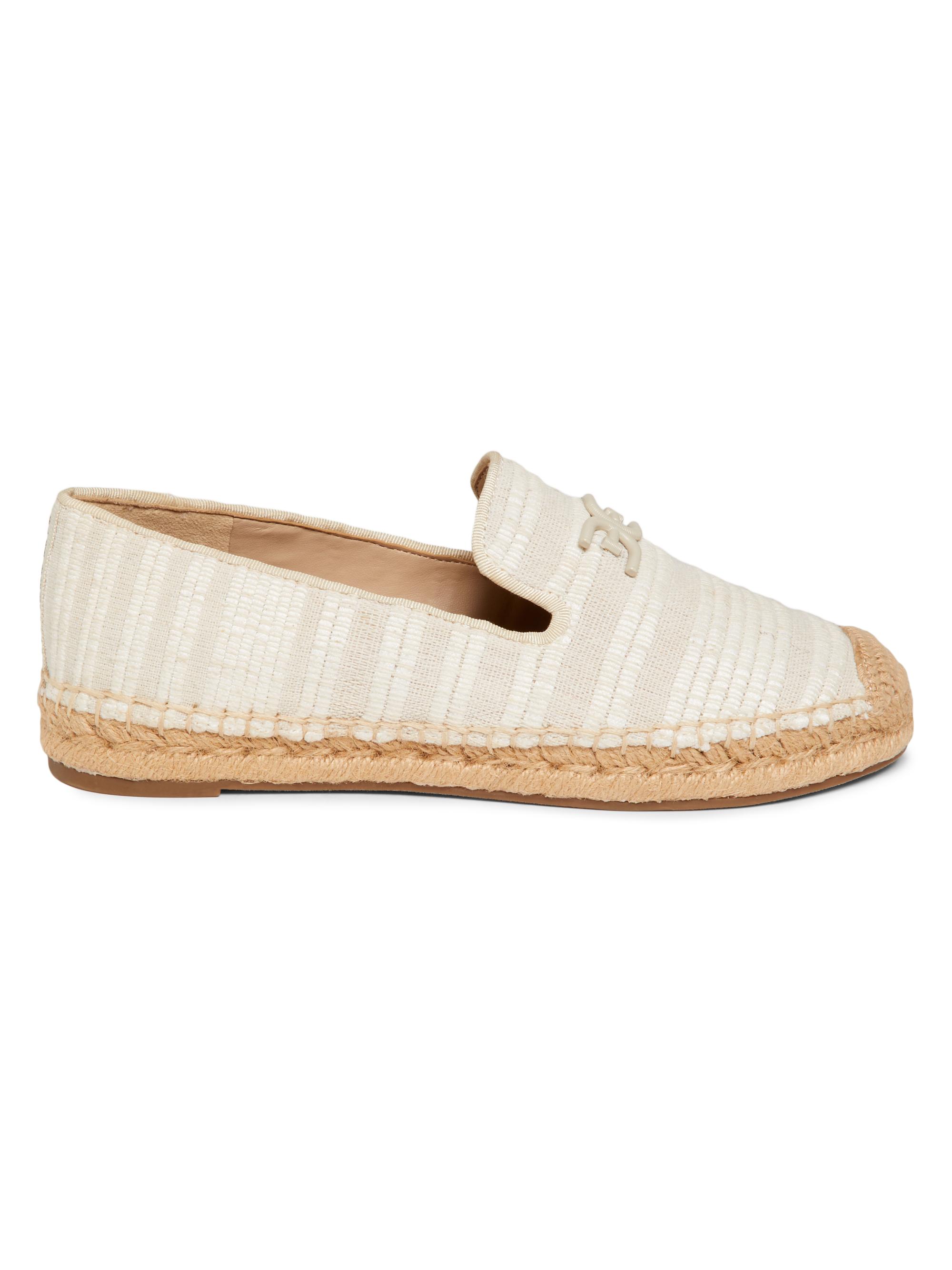 Sam Edelman Women's Kathleen Logo-Detailed Espadrilles - White Natural