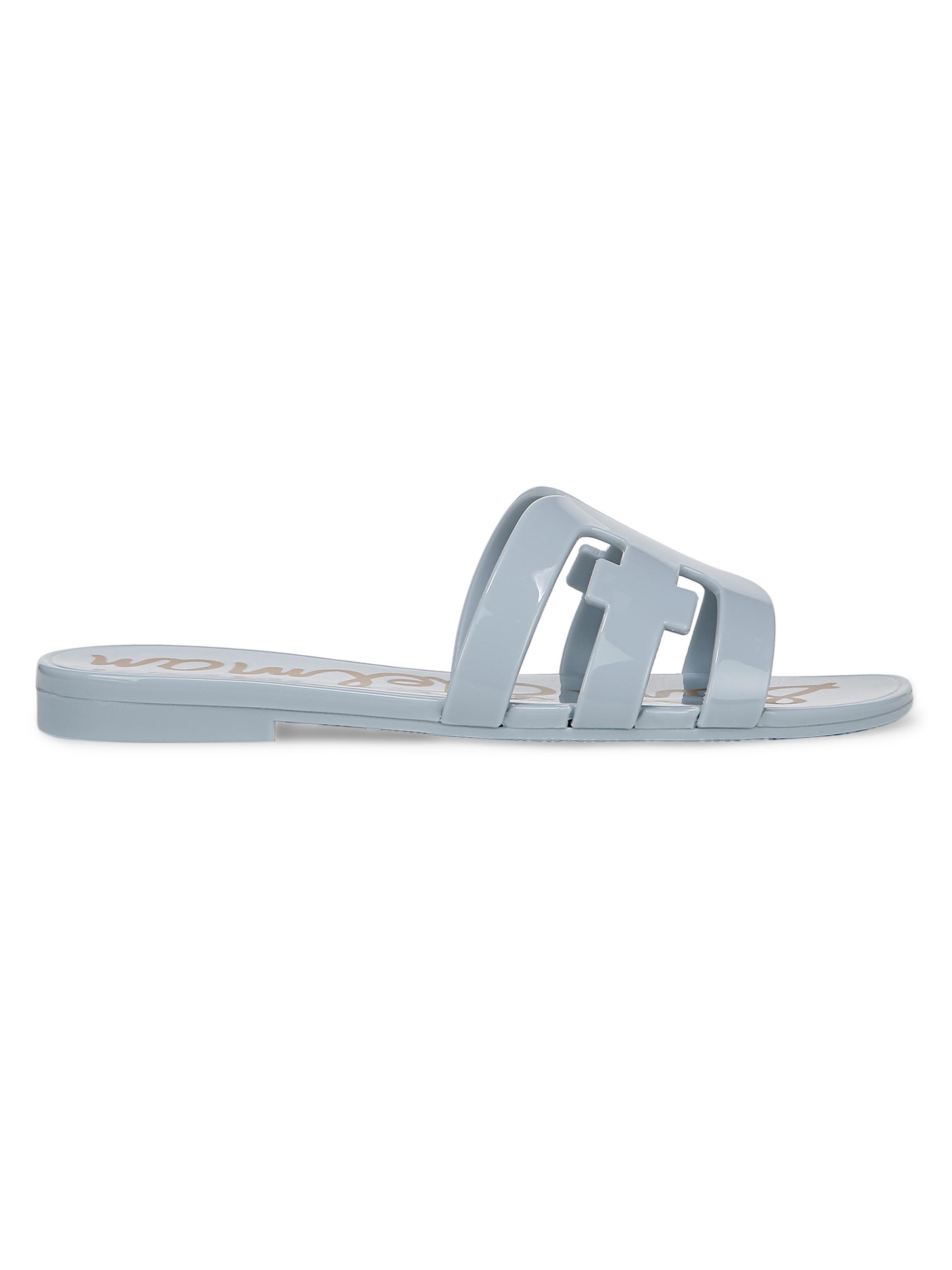Sam Edelman Women's Bay Jelly PVC Slip-On Sandals - Clear Sand