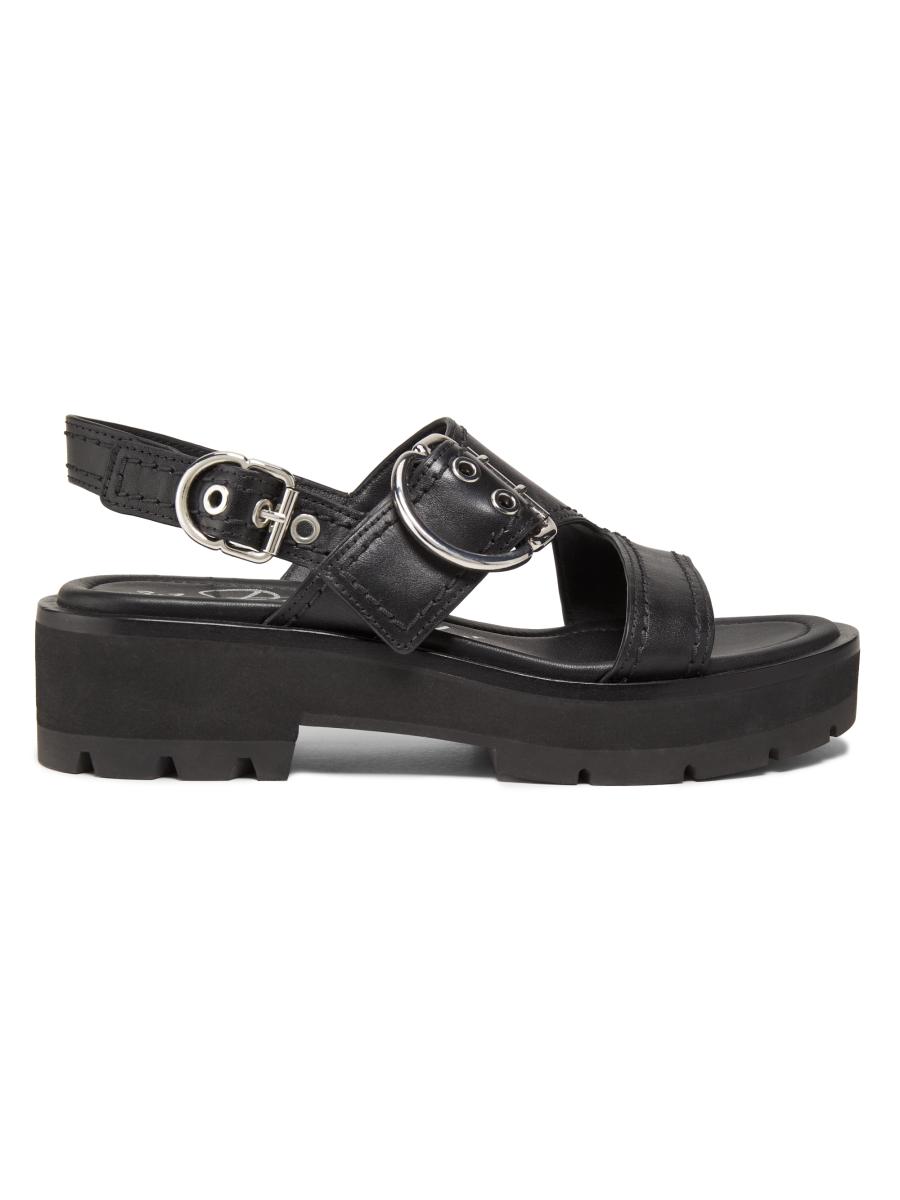3.1 Phillip Lim Z-Strap Lug-Sole Leather Sandals | Saks Fifth Avenue