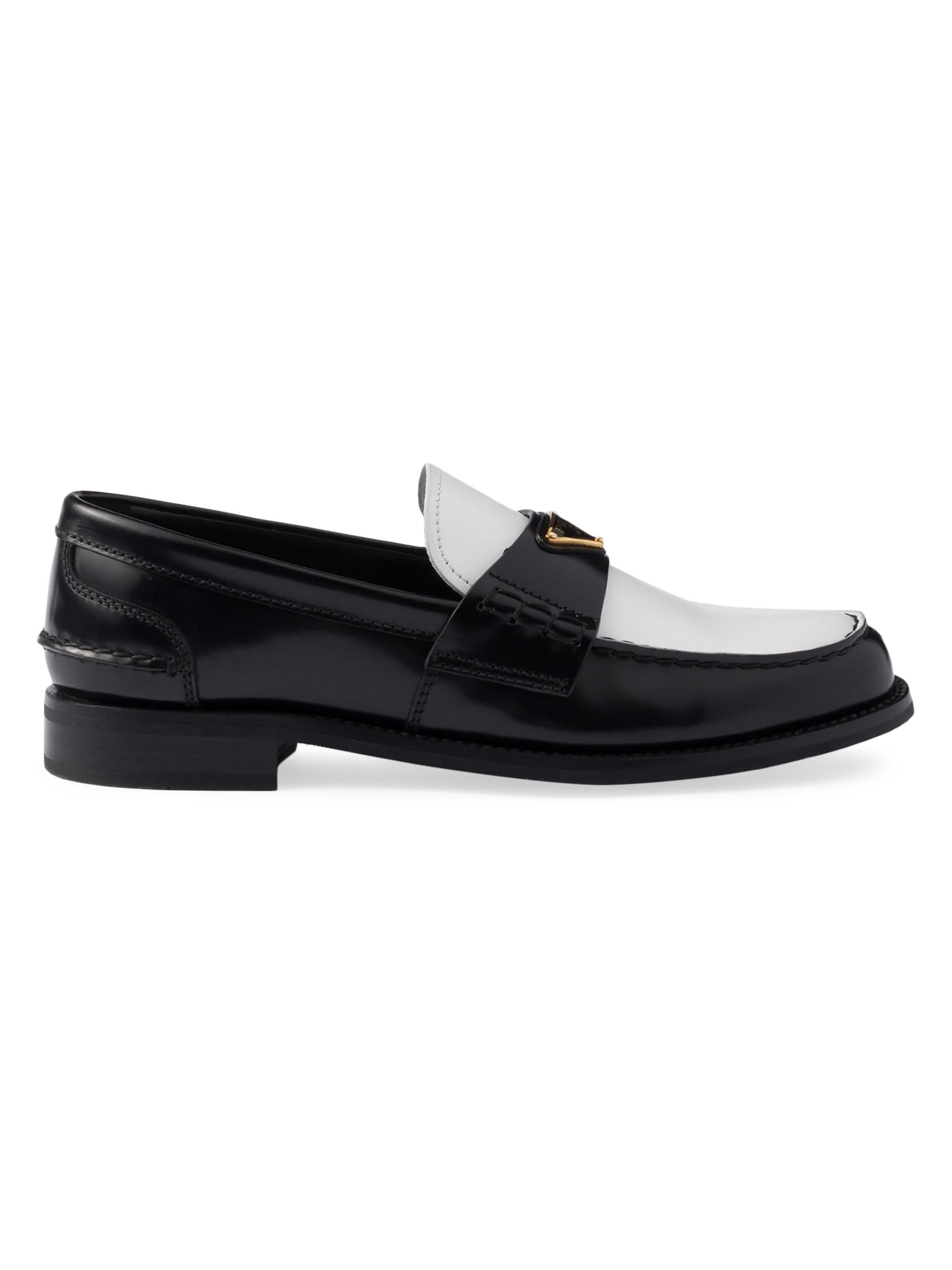 Prada Women's Leather Loafers | Saks Fifth Avenue