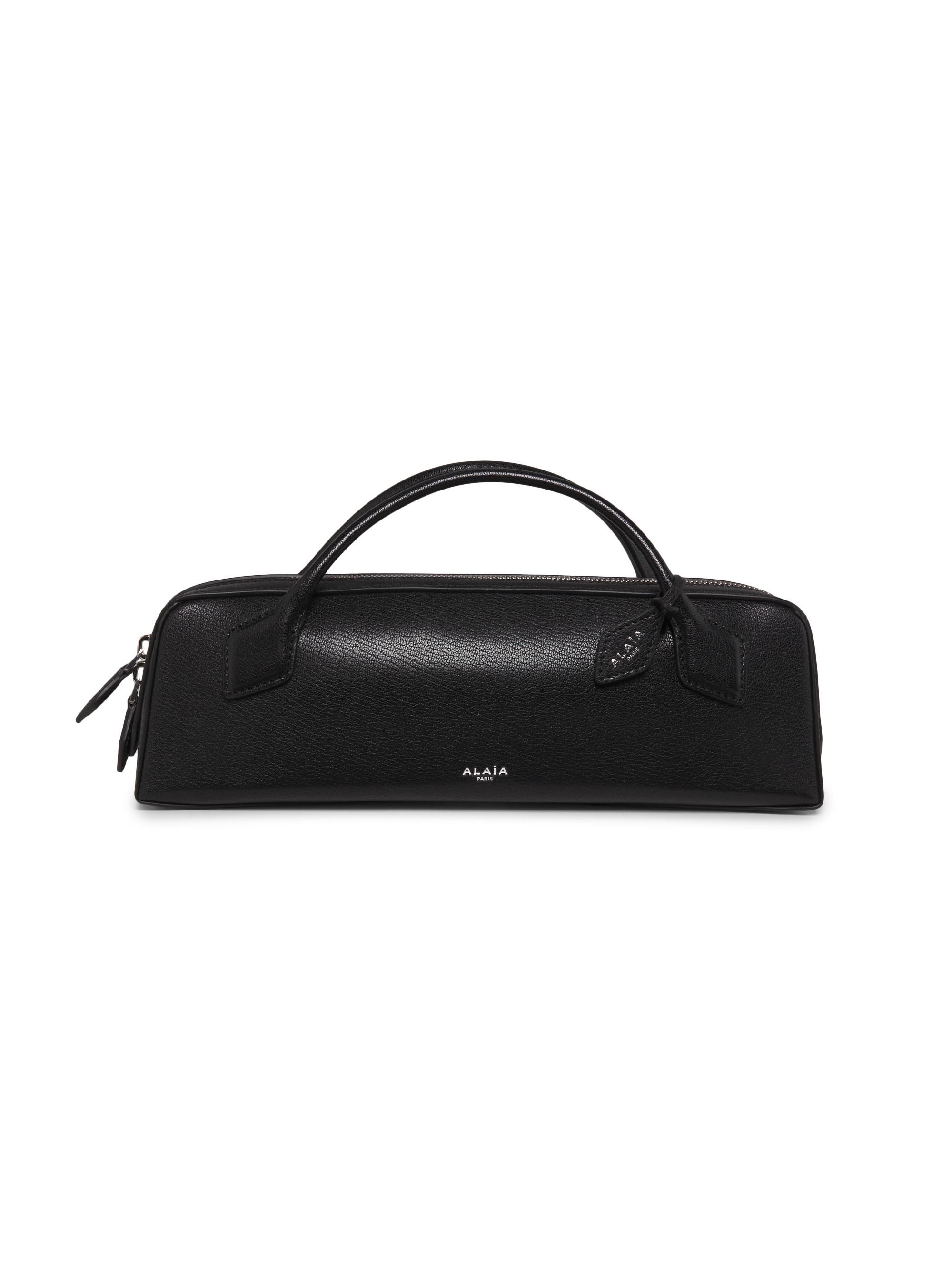 Alaïa Women's Teckel Leather Baguette Clutch - Noir
