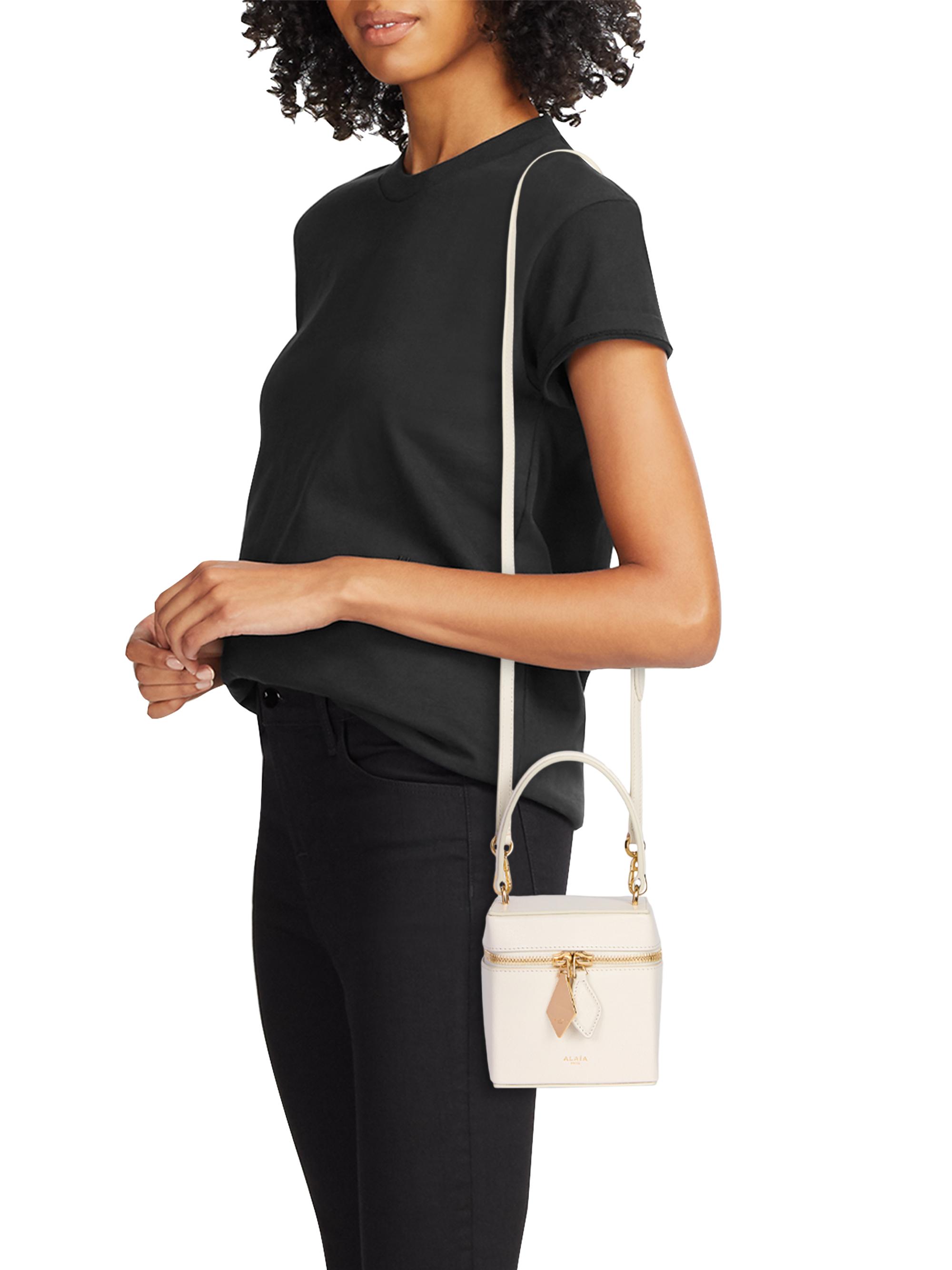 Alaïa Cube Leather Vanity Leather Case | Saks Fifth Avenue