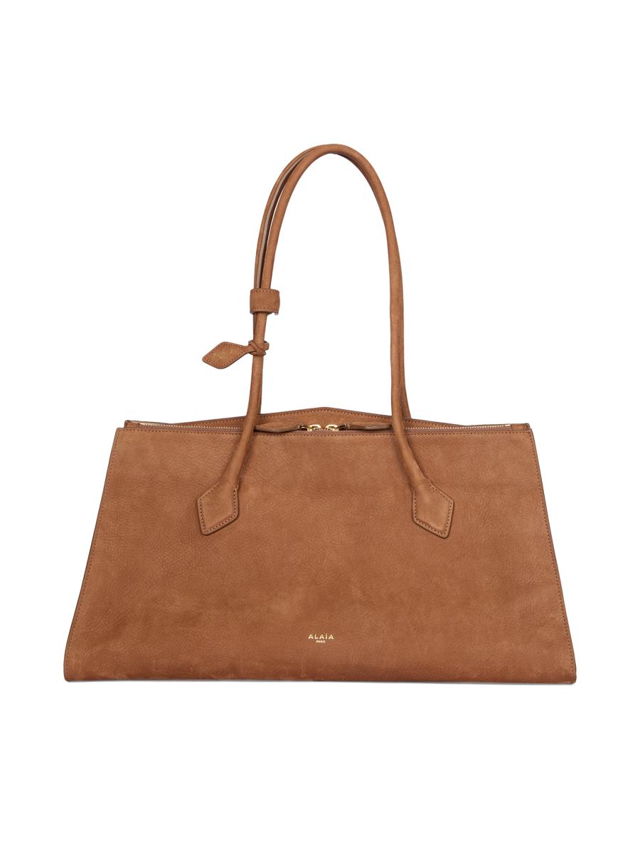Alaïa Women's Le Teckel Suede Tote Bag