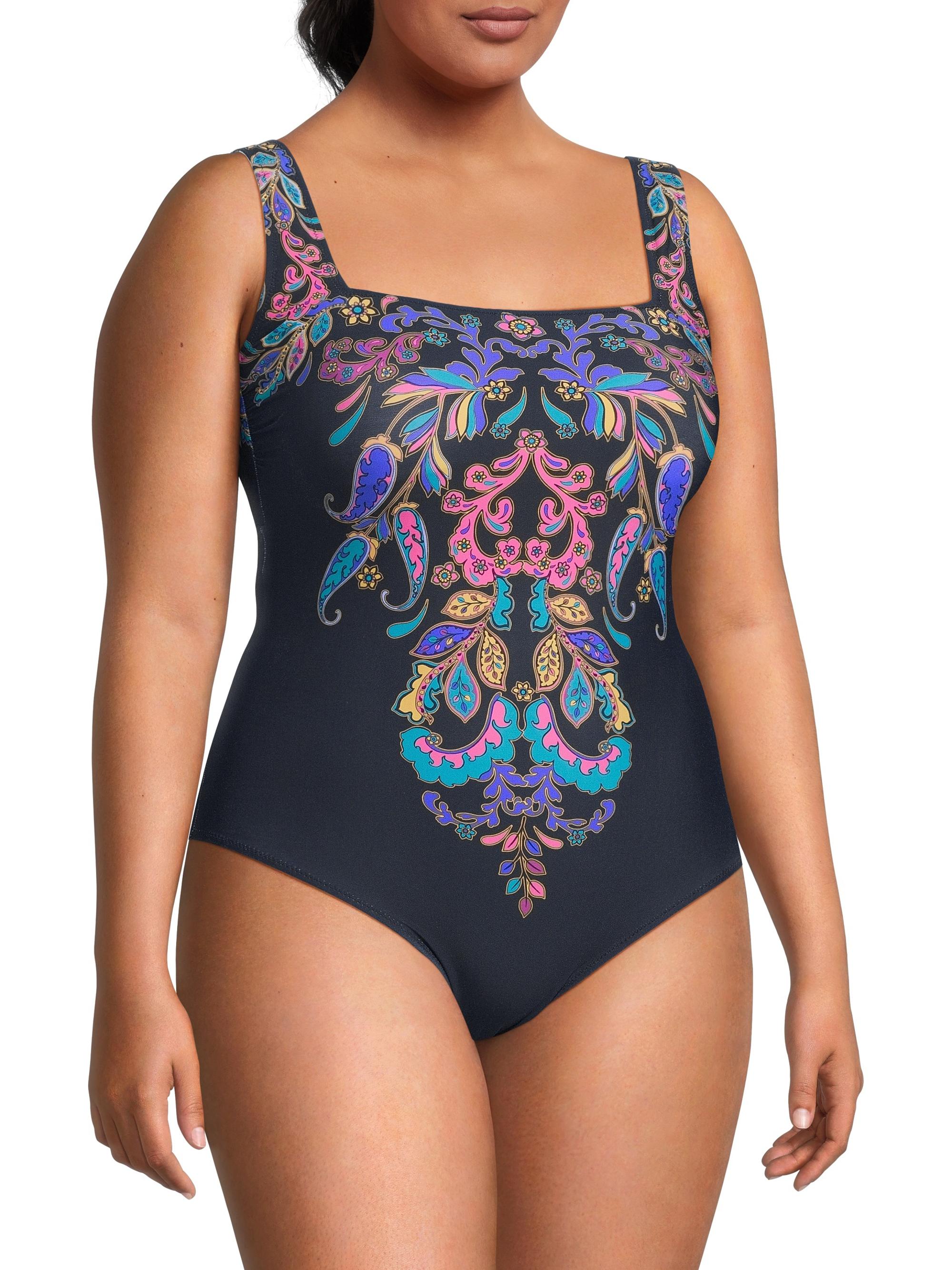 Johnny Was Plus Fatima One-Piece Swimsuit | Saks Fifth Avenue