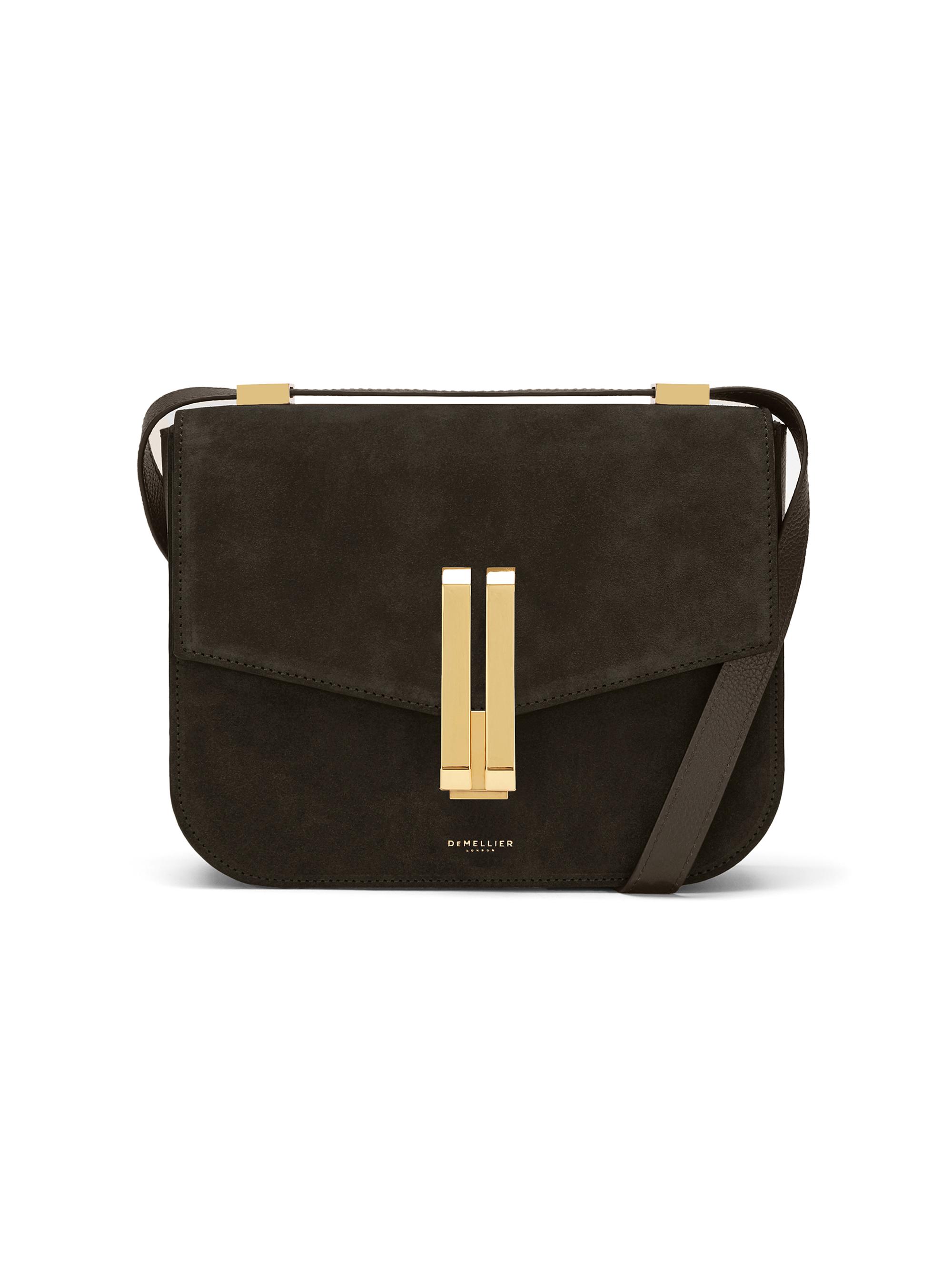 DeMellier Women's Vancouver Suede Crossbody Bag - Espresso