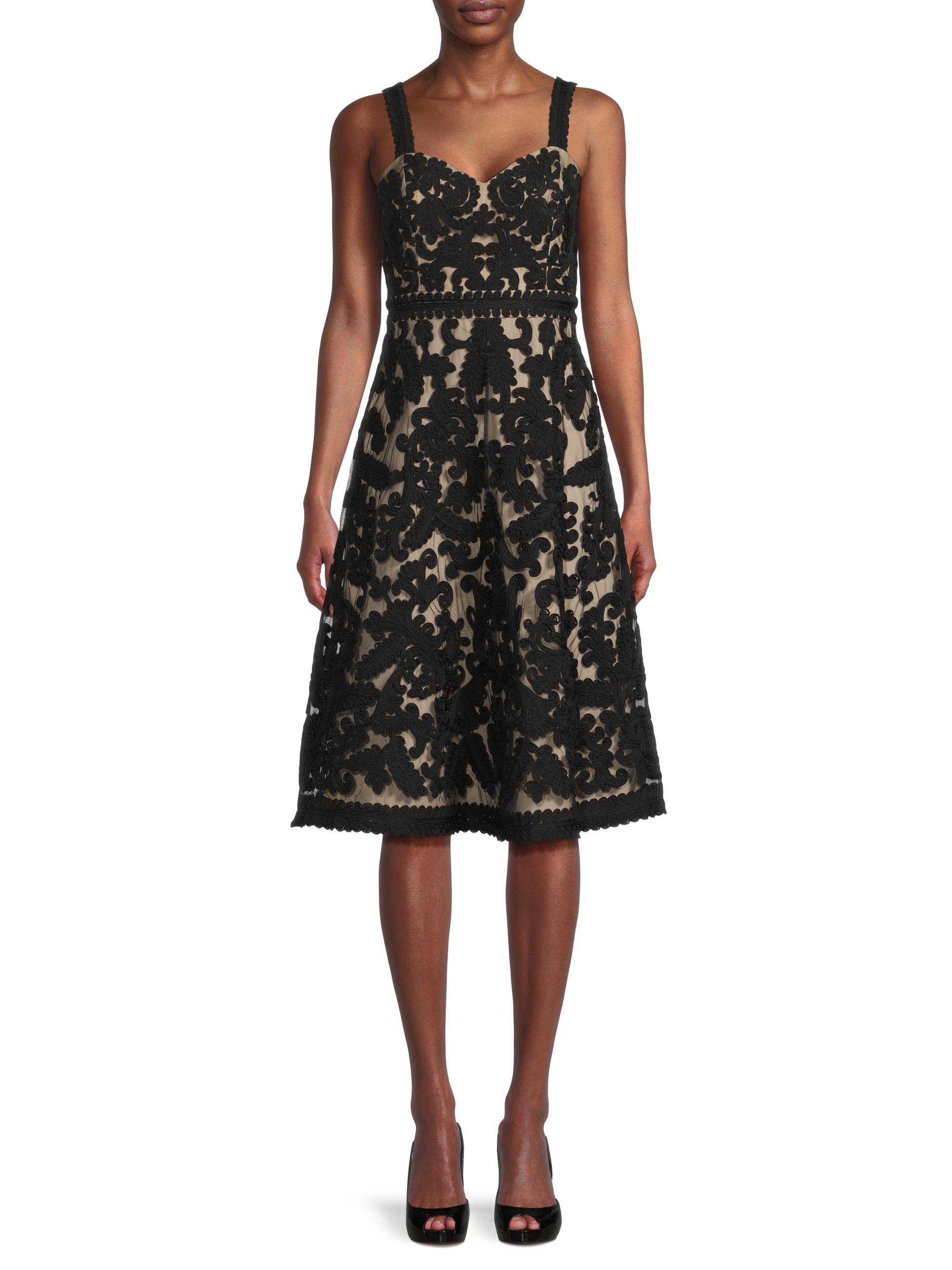 aidan mattox floral lace trim mesh cocktail dress Mustard Seed Adele Merlot Wine Ruffle Mini Dress - Size S - Polyester/Rayon - Plunging V-Neckline - Three-Quarter Sleeves main image 1
