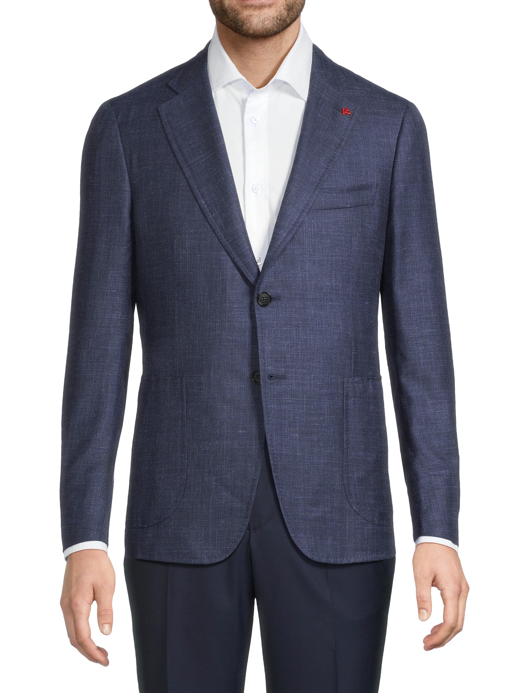 Isaia Unito Soft Summer Delain Jacket | Saks Fifth Avenue