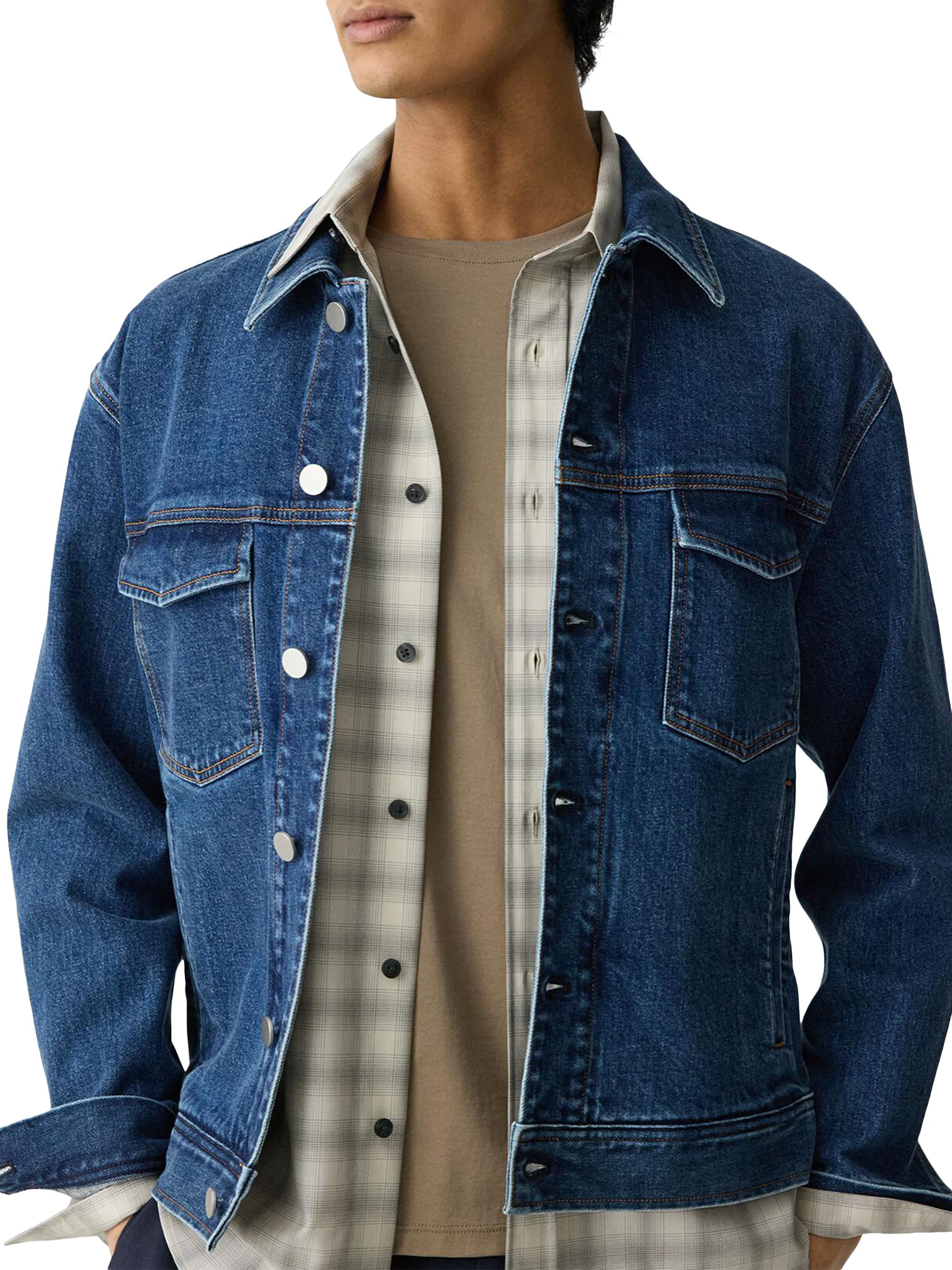 theory デニム　トラッカージャケット Theory Denim City Trucker Jacket | Saks Fifth Avenue