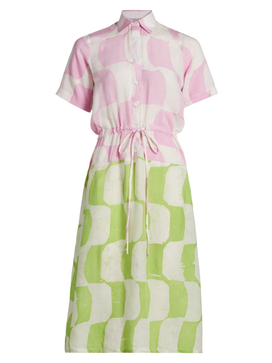 Busayo Women's Kilani Printed Midi-shirtdress In Multi