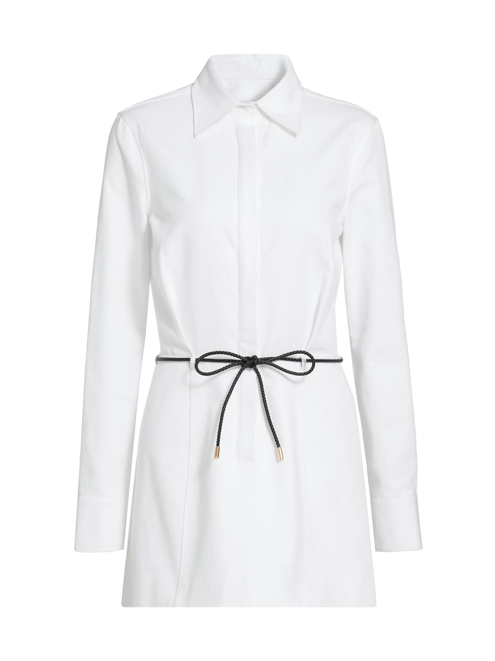 Brandon Maxwell Lula Belted Shirtdress | Saks Fifth Avenue