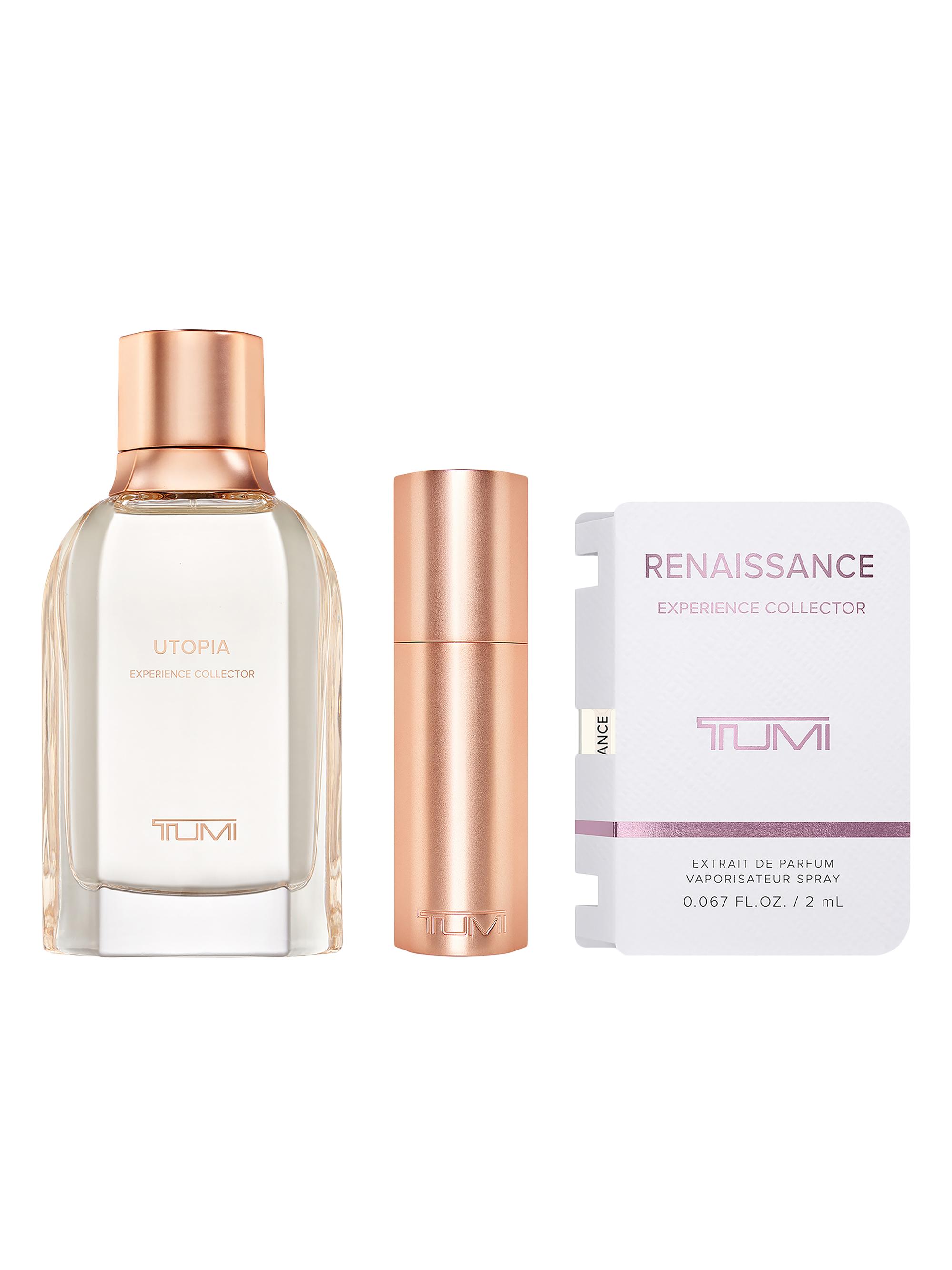 TUMI Women's Experience Collector Utopia Extrait de Parfum 3-Piece Gift Set