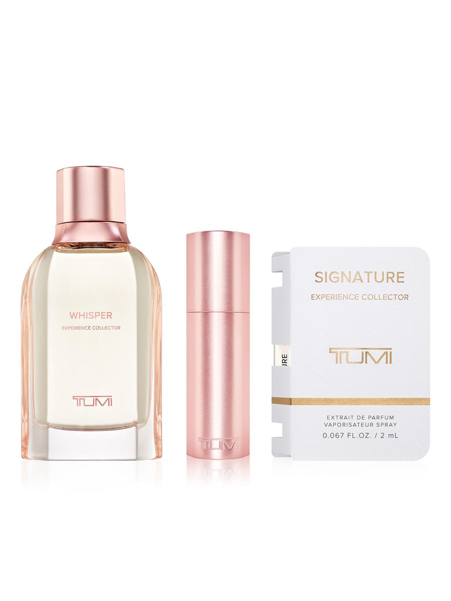 Tumi Women's Experience Collector Whisper Extrait De Parfum 3-piece Gift Set