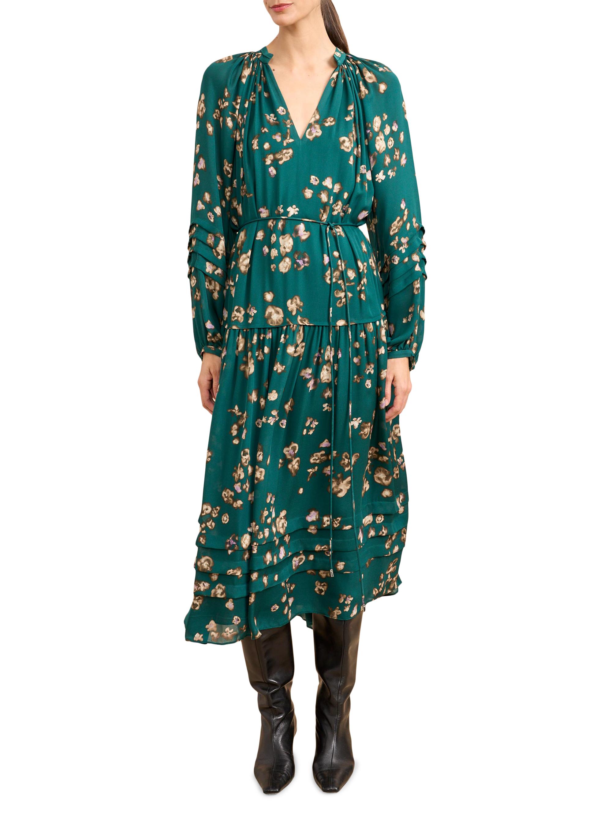 La Ligne Women's Seraphine Dress - Petrol Floral