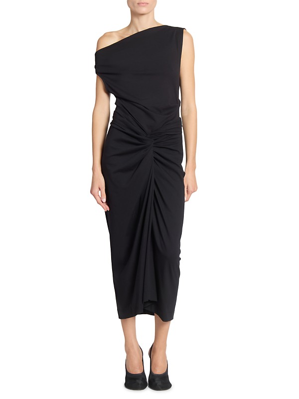 Shop Dries Van Noten Cotton Asymmetric Off-The-Shoulder Top Shop Dries Van Noten Cotton Asymmetric Off-The-Shoulder Top