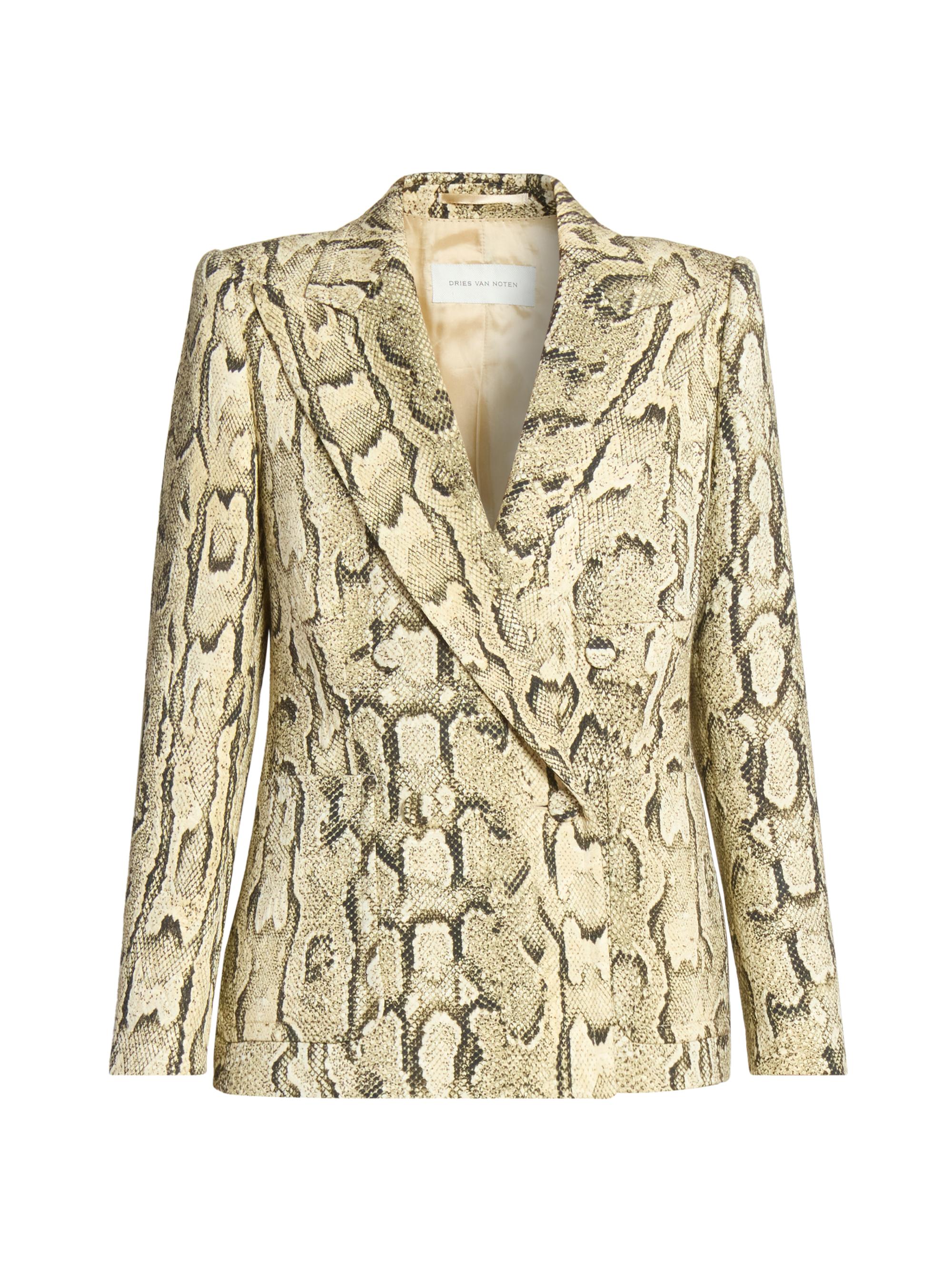 Dries Van Noten Vondi Patchwork Brocade Jacket | Saks Fifth