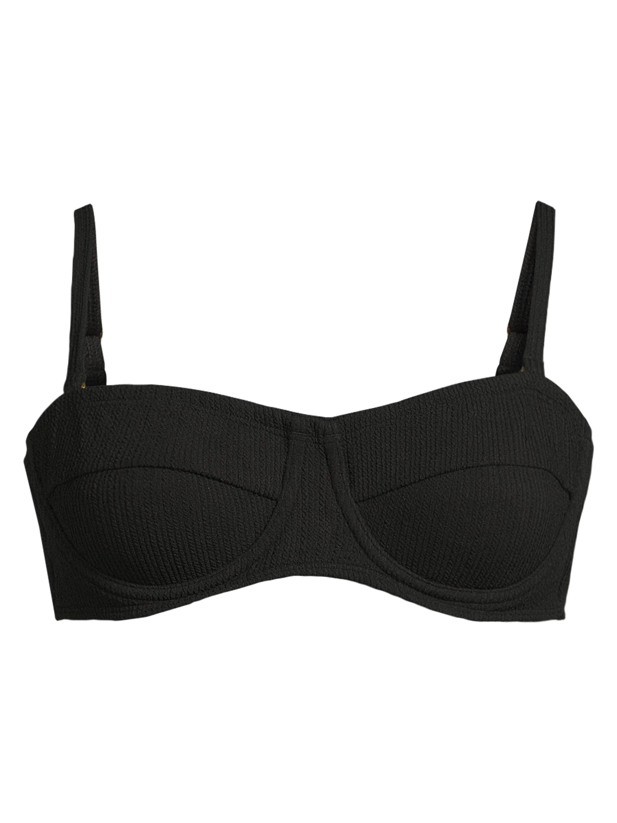 Change of Scenery Women's Nellie Bikini Top - Black Texture