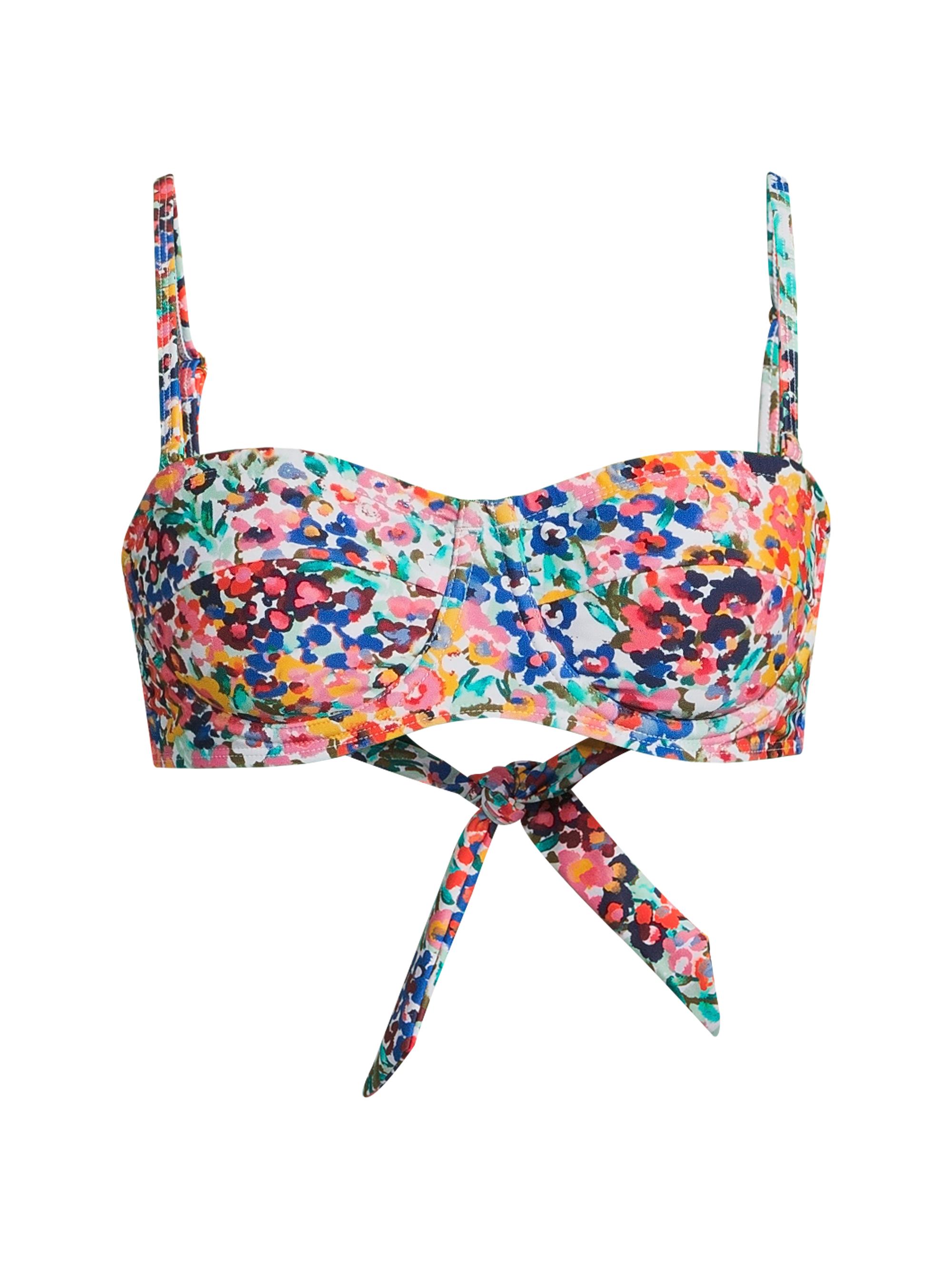 Change of Scenery Women's Nellie Painted Petals Bikini Top - Painted Petals