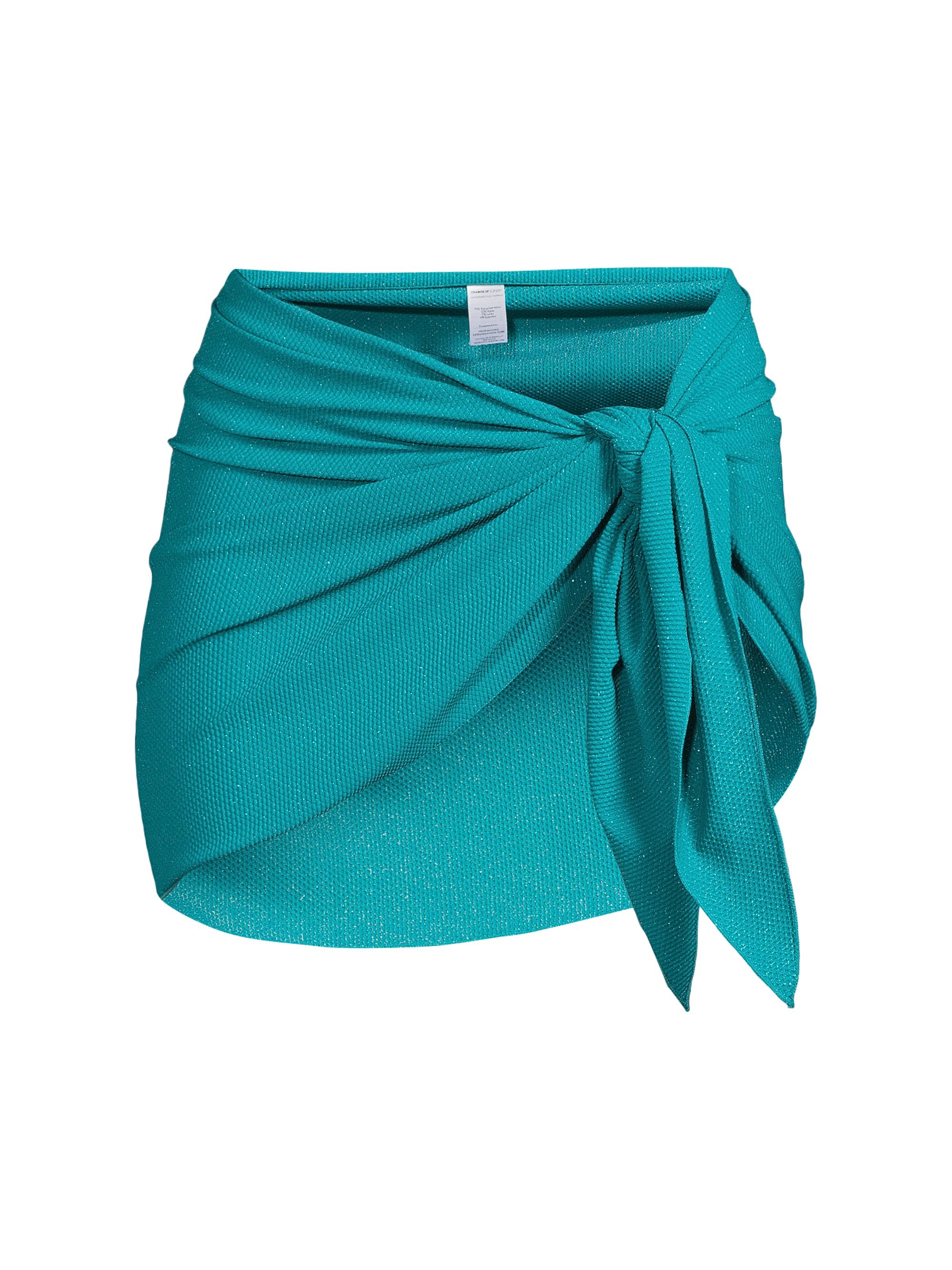 Change of Scenery Women's Liv Metallic Sarong - Jungle Green