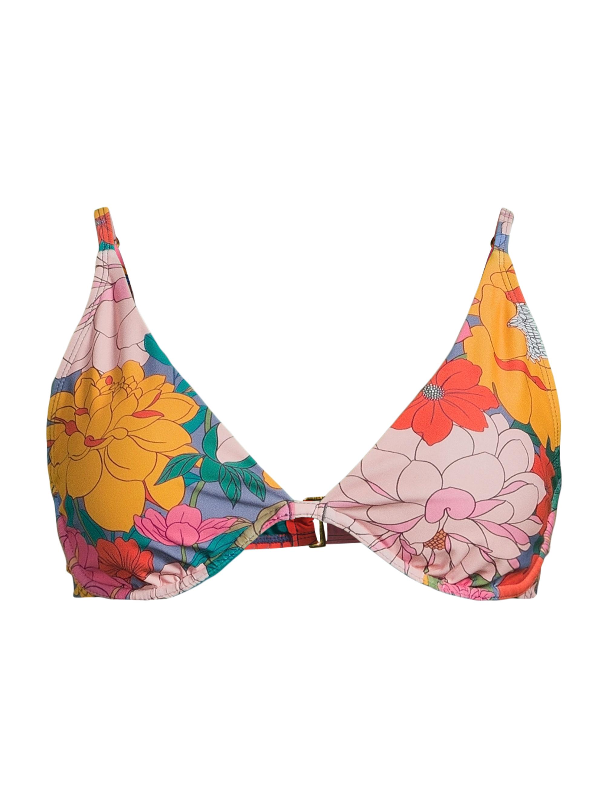 Change of Scenery Women's Leah Zinnia Fields Bikini Top - Zinnia Fields