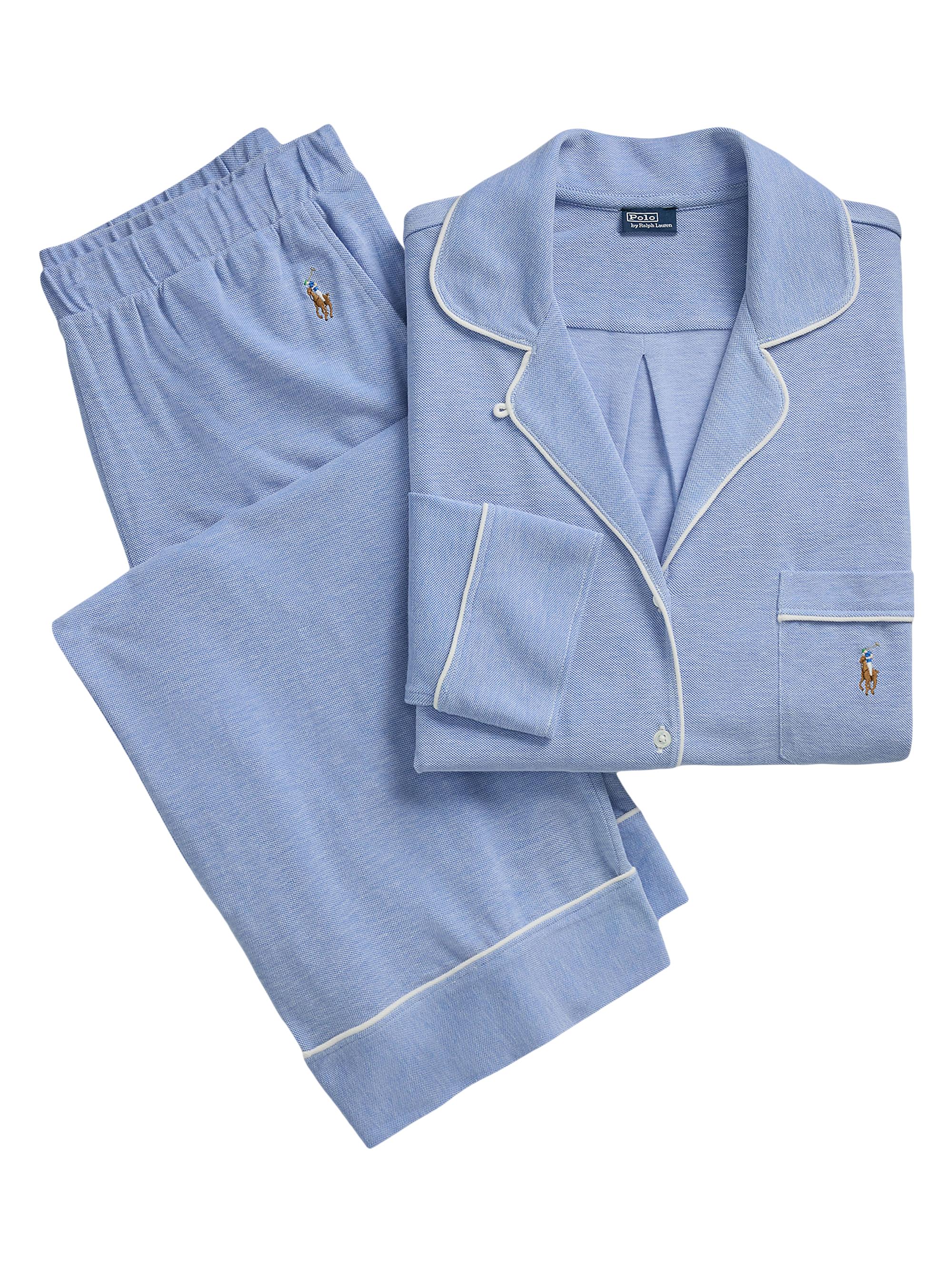 Polo Ralph Lauren Women's Knit Oxford Madison Pajamas - Ultramarine