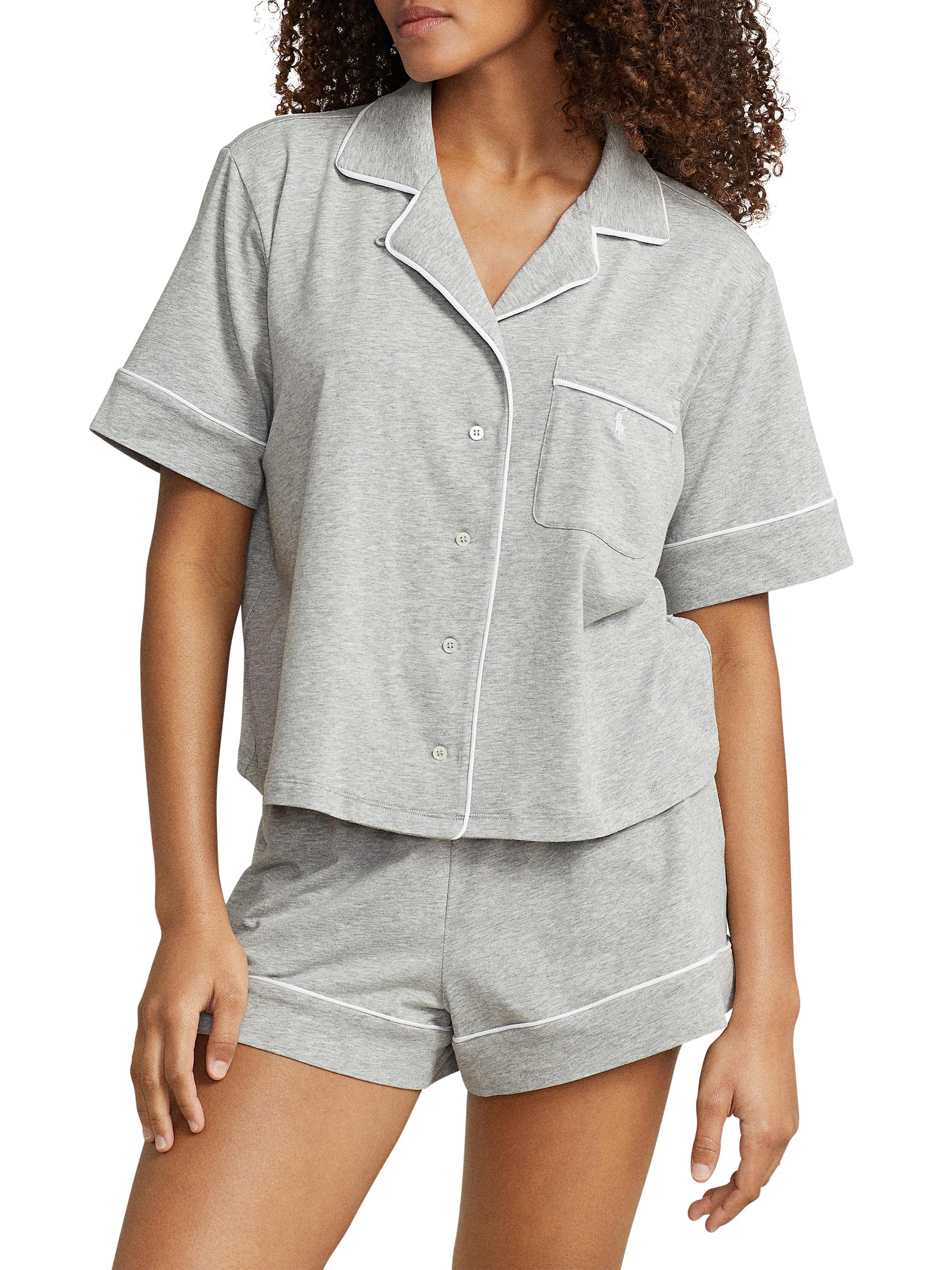 Polo Ralph Lauren Women's Cotton Jersey Short Pajamas - Navy
