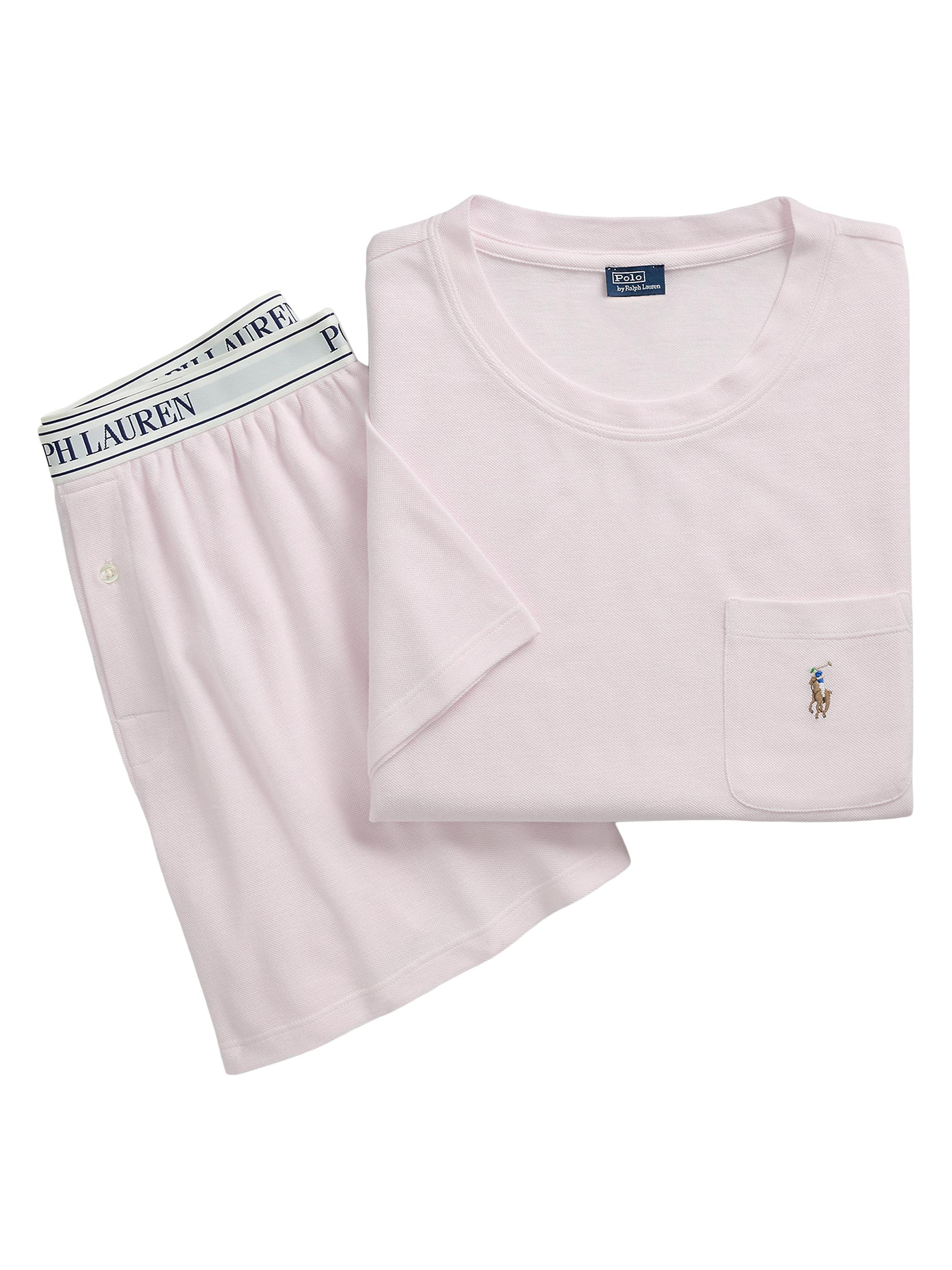 Polo Ralph Lauren Women's Logo Short Pajamas - Pink Lady