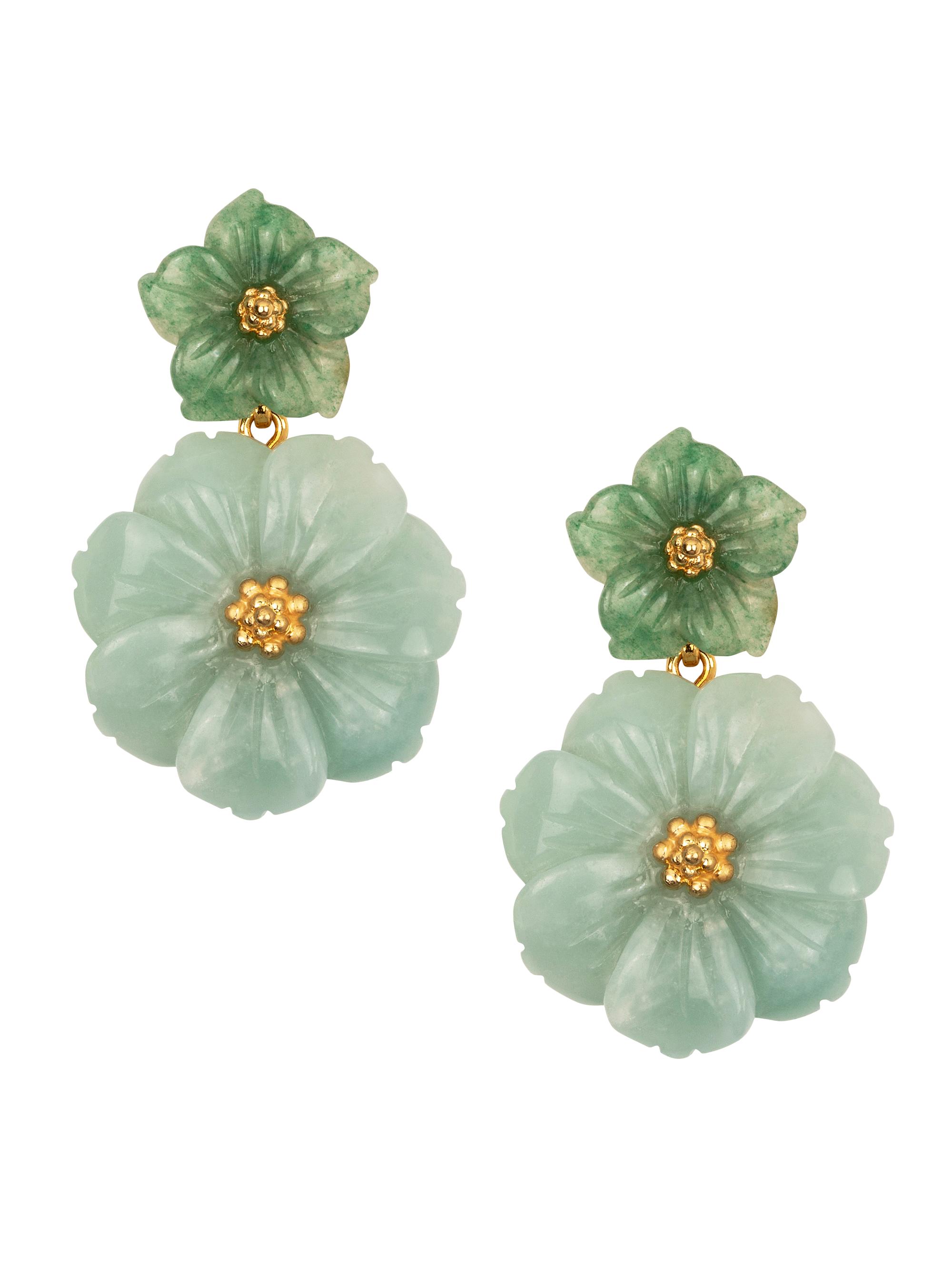 Jennifer Behr Women's Corinne Goldtone & Amazonite Drop Earrings - Amazonite