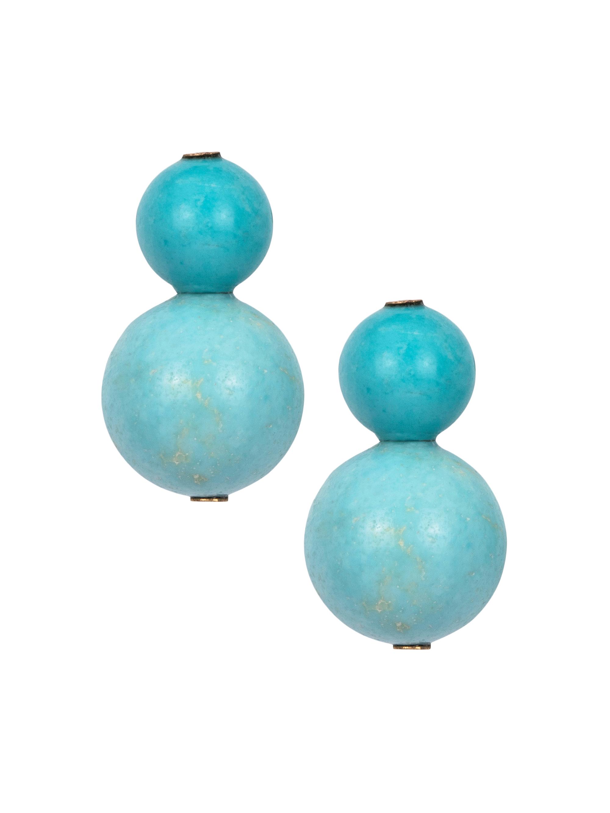Jennifer Behr Women's Cara Turquoise Drop Earrings - Turquoise