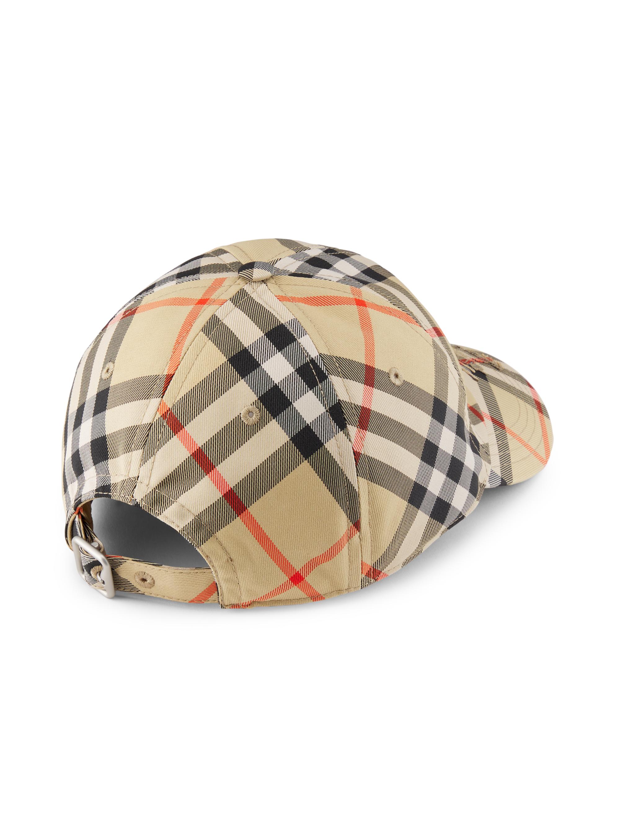 Burberry EKD Check Baseball Cap | Saks Fifth Avenue