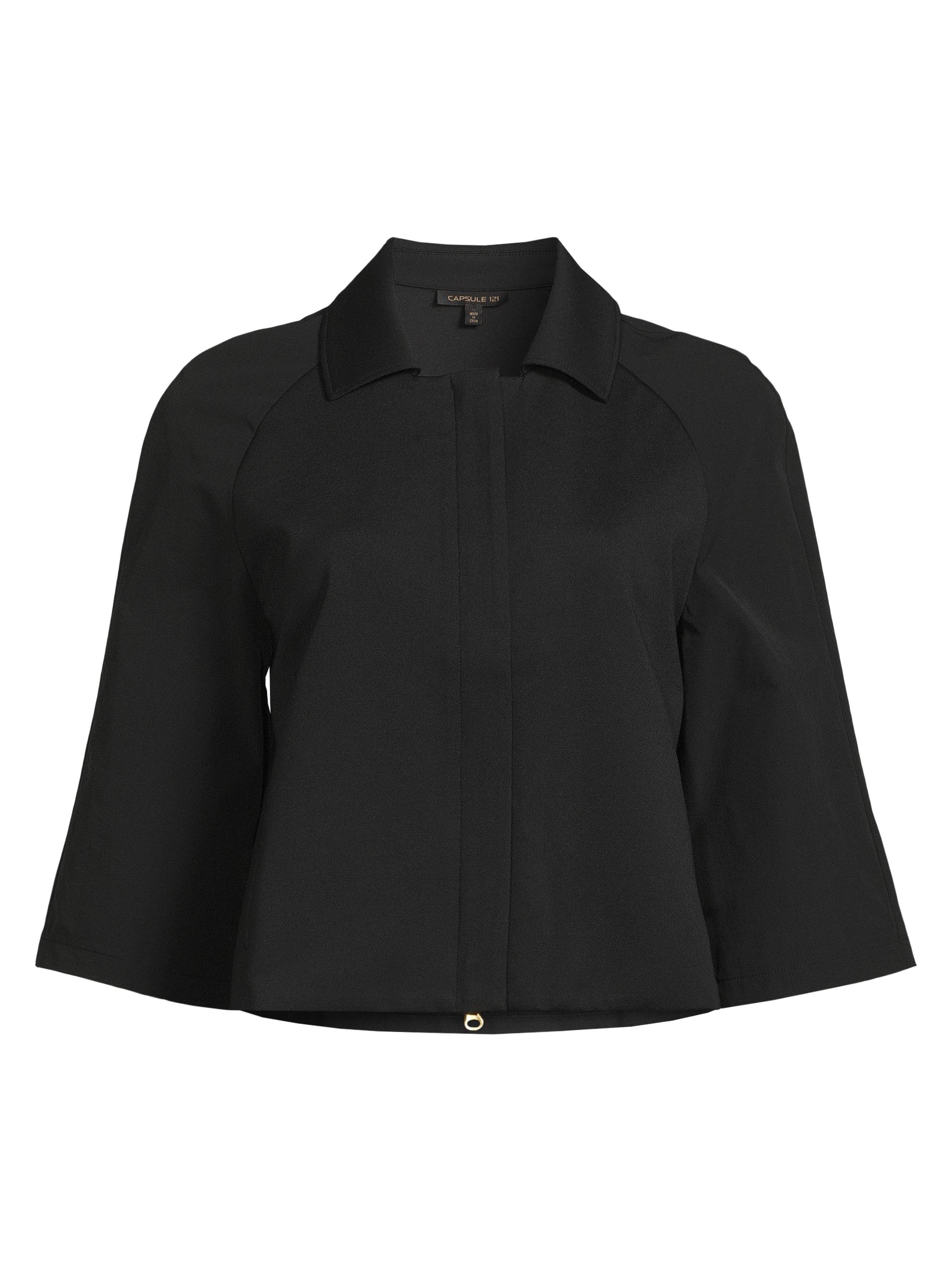 Capsule 121 Women's Oko Cropped Combination Jacket - Black