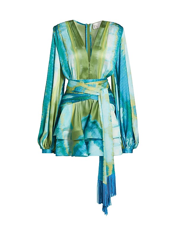 Madison Sequin Tie Sash Mini Dress Madison Sequin Tie Sash Mini Dress