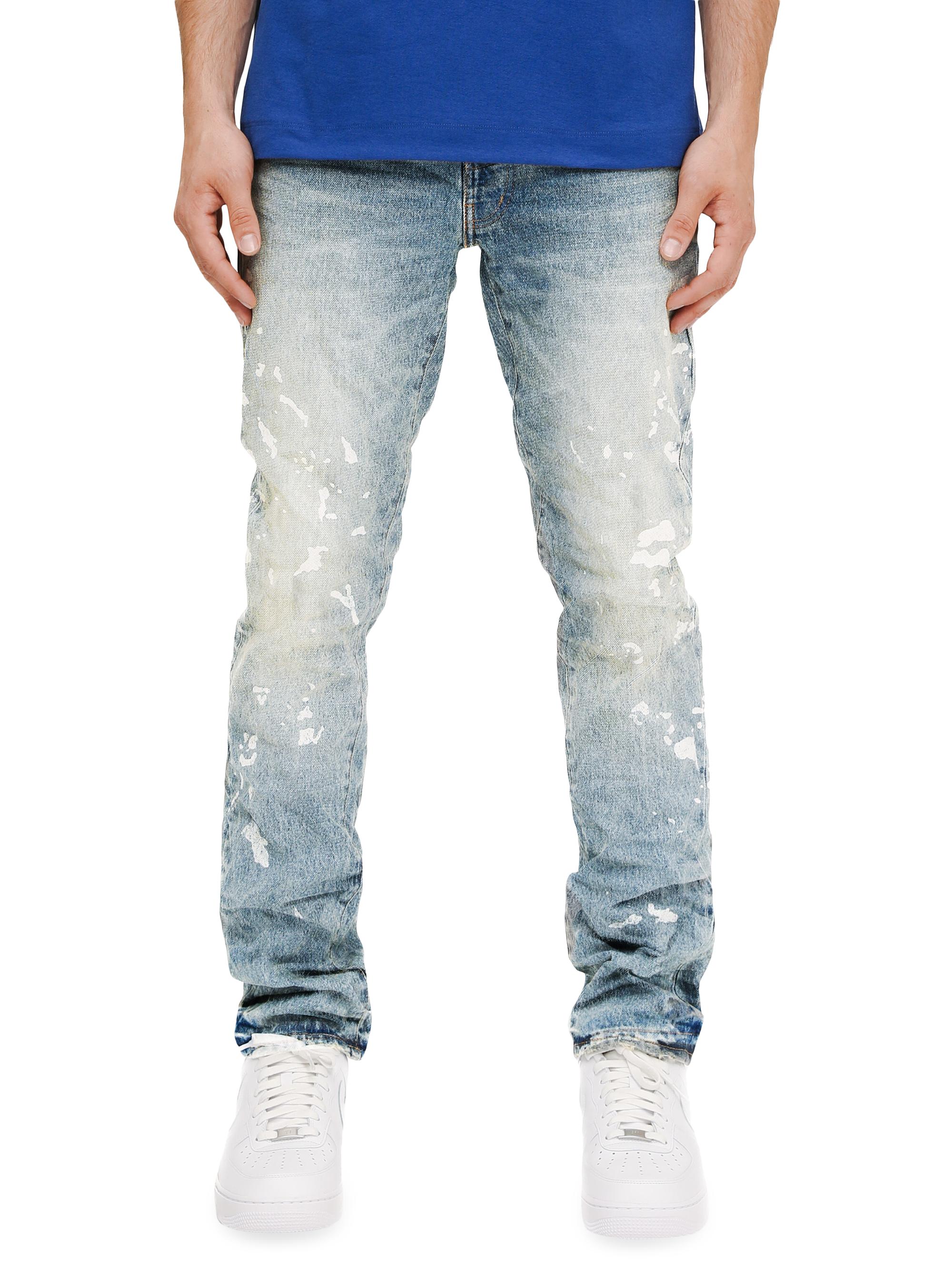Purple Brand Manganese Paint Slim-Straight Jeans | Saks Fifth Avenue