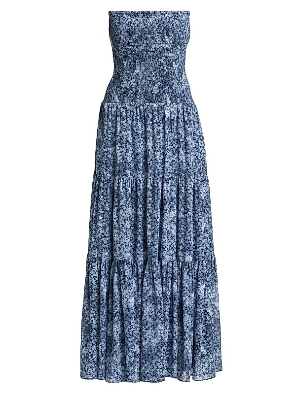 michael michael kors dress Smocked Tank Subtle yet sultry MICHAEL Michael Kors Pleated Midi-Shirtdress