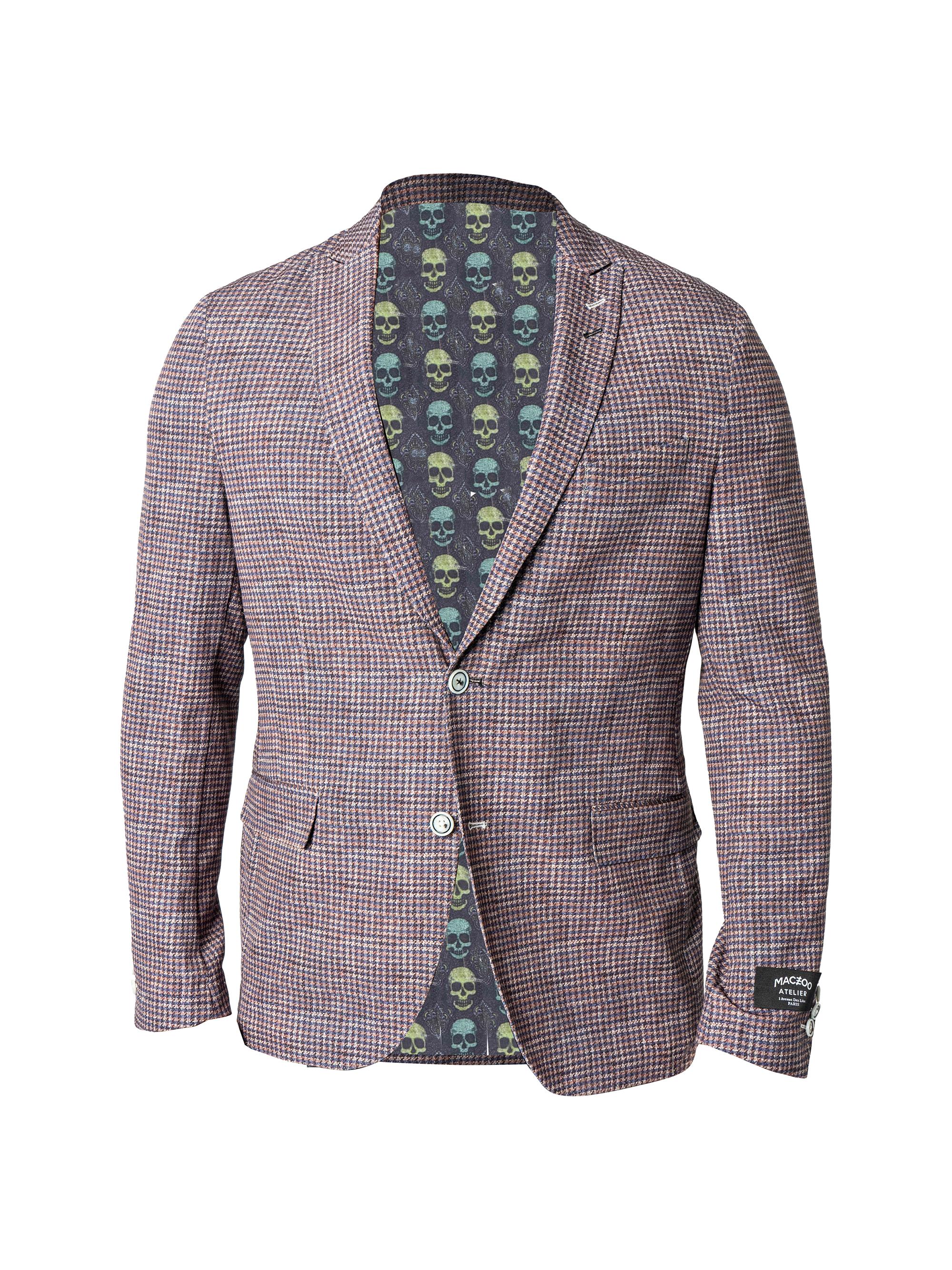 Maceoo Men's Unconstructed Descartes Blazer - Brown