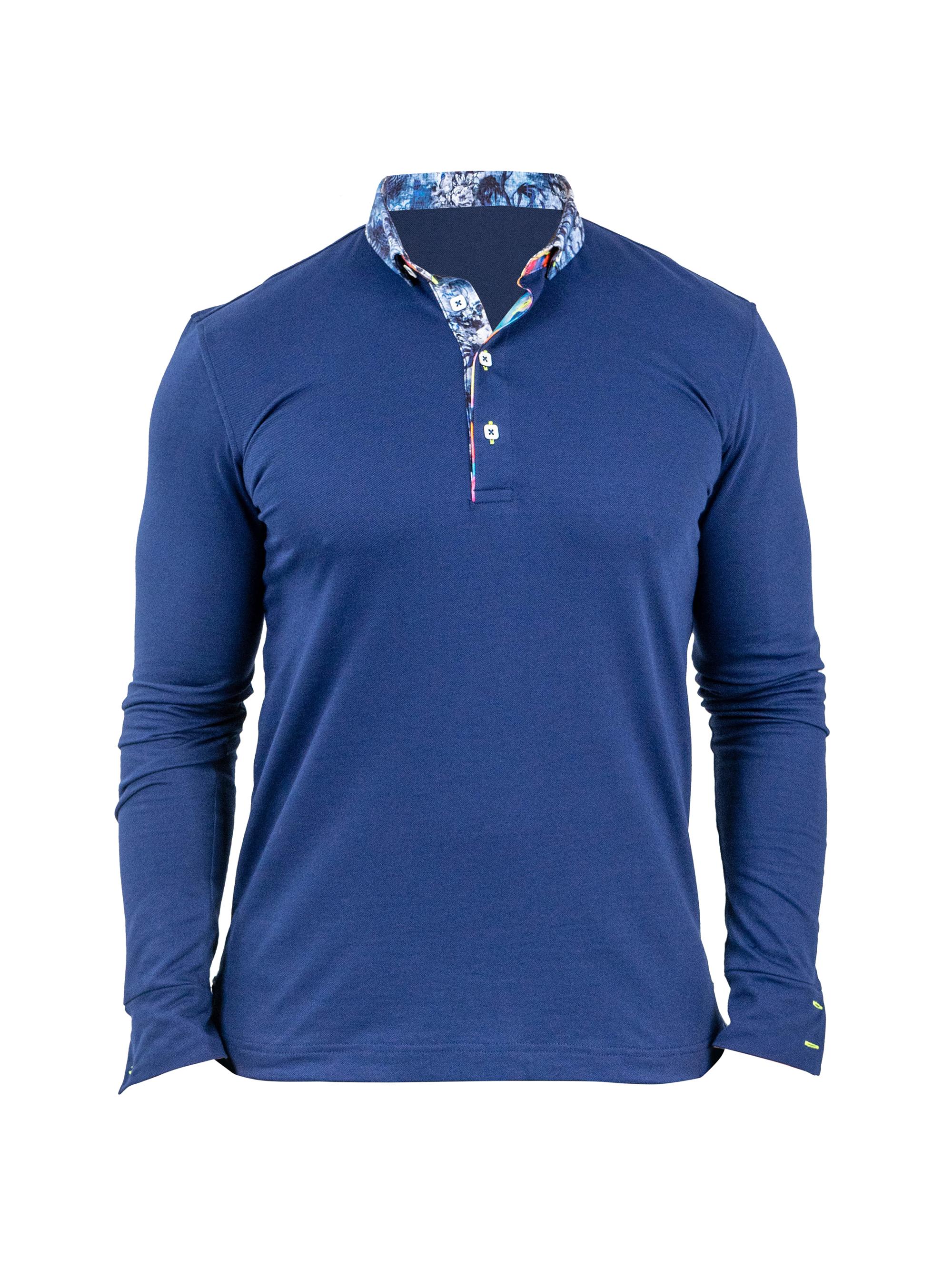 Maceoo Men's Polo Shirt - Blue