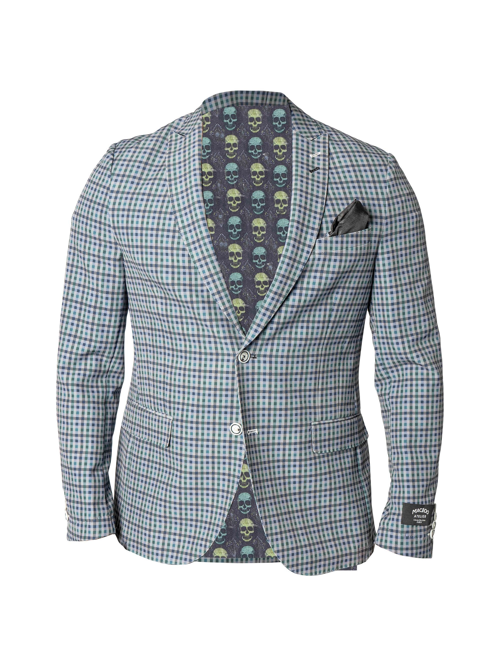 Maceoo Men's Unconstructed Descartes Blazer - Green