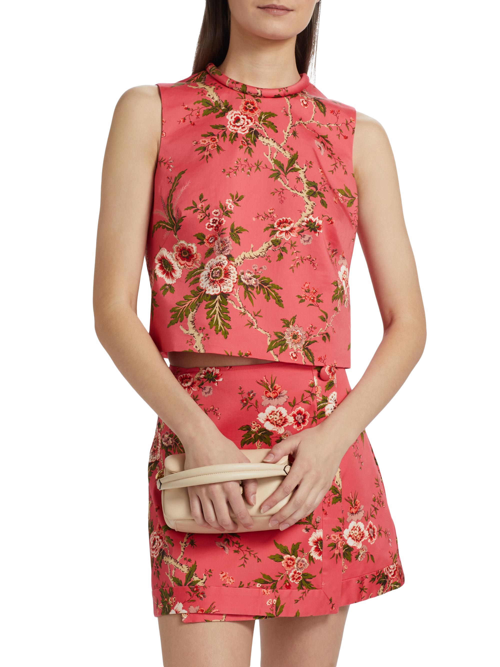 【CARAME】vintage floral print ブラウス 4Y CARAME】vintage floral print ブラウス 4Y